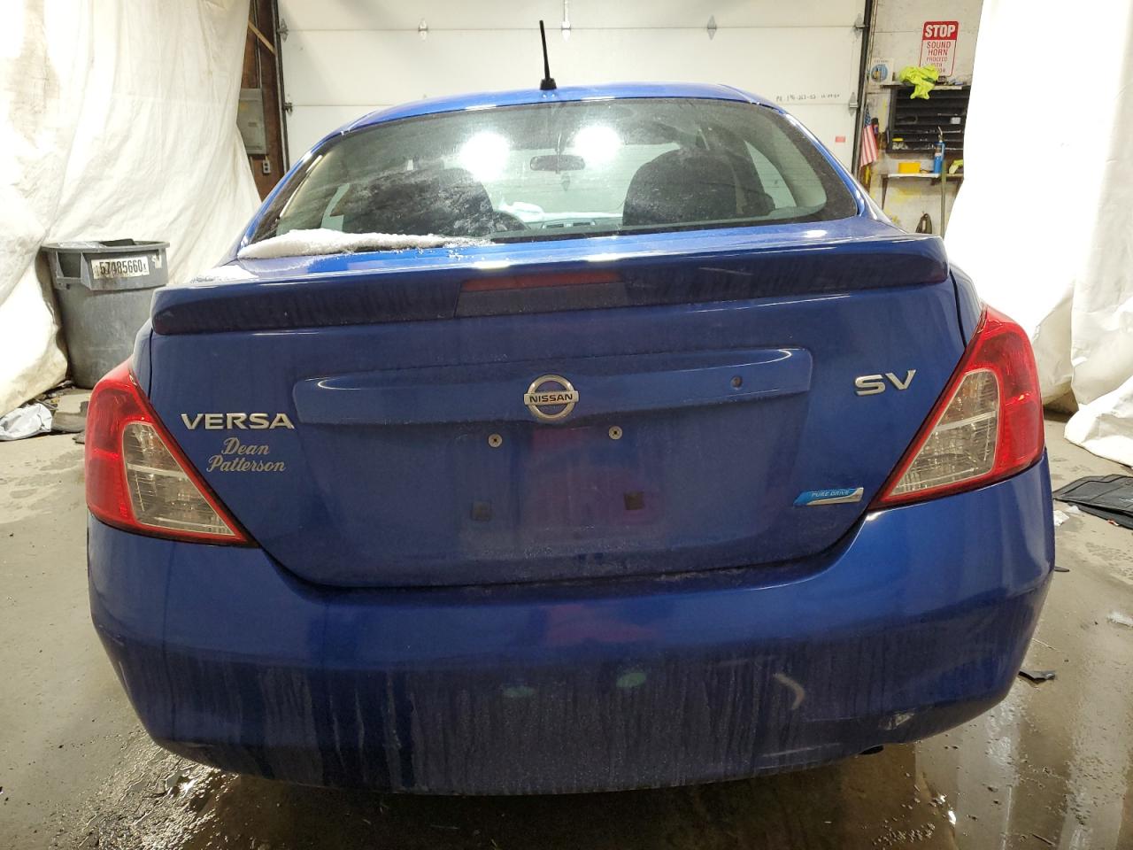 2014 Nissan Versa VIN 3N1CN7AP5EL821336 Copart auction photo, front end / side damage thumbnail 6
