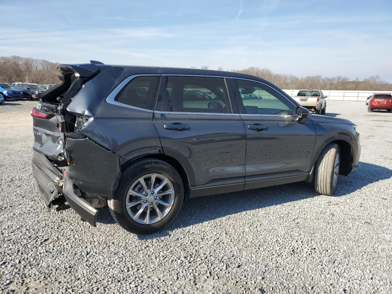 2025 Honda CR-V VIN 2HKRS3H71SH302794 Copart auction photo, rear end damage thumbnail 3