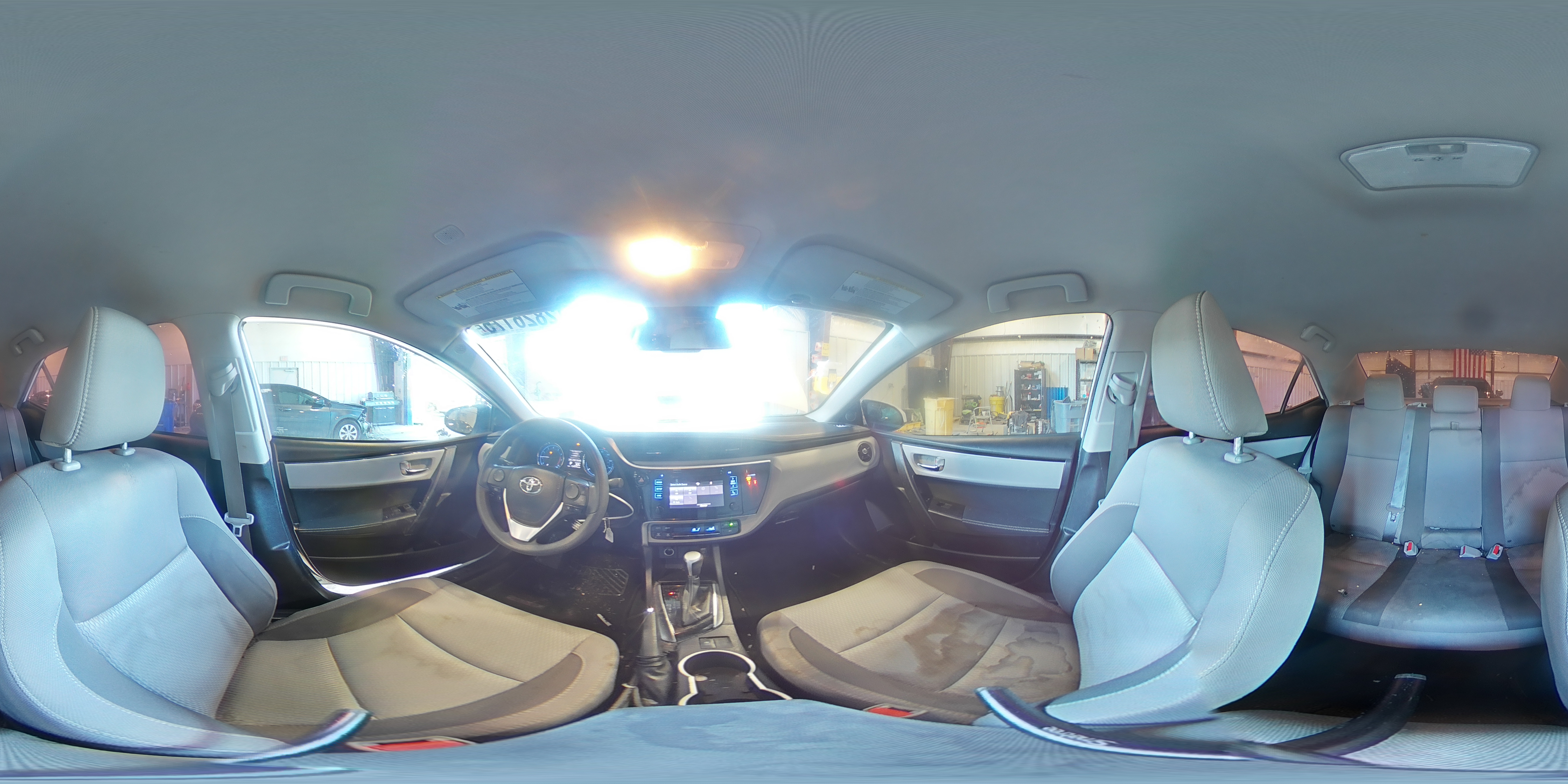 2019 Toyota Corolla VIN 2T1BURHE3KC178737 Copart auction photo, front end / side damage thumbnail 12