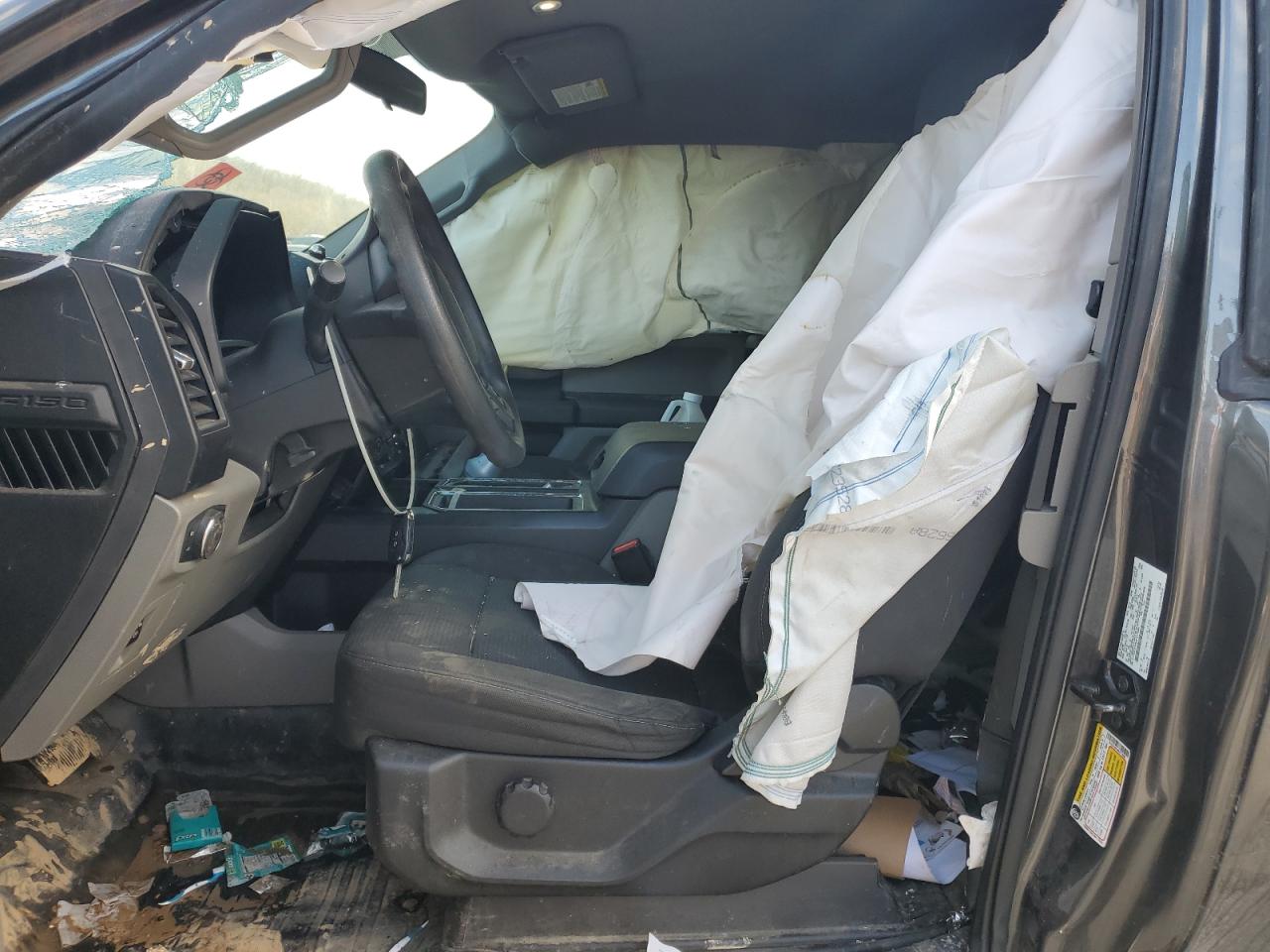 2017 Ford F-150 VIN 1FTEX1EP4HFA17888 Copart auction photo, rollover damage thumbnail 7