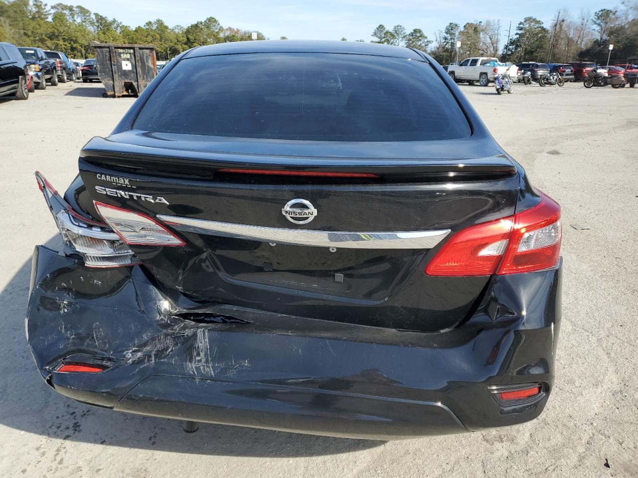 2019 Nissan Sentra VIN 3N1AB7AP9KY449479 Copart auction photo, rear end damage thumbnail 6