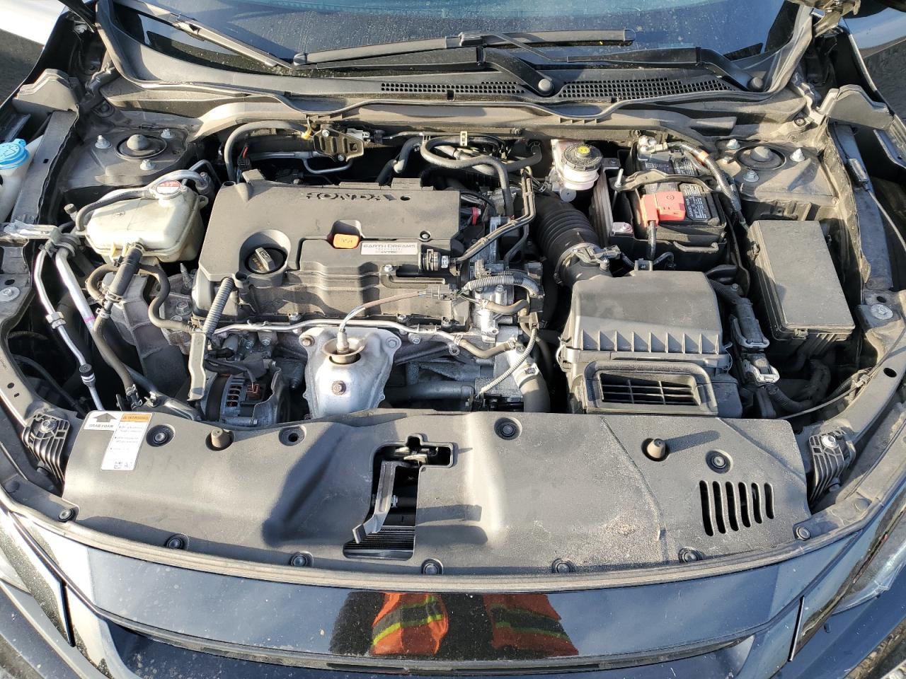 2021 Honda Civic VIN 2HGFC2F67MH520224 Copart auction photo, rear end / minor dent/scratches damage thumbnail 11