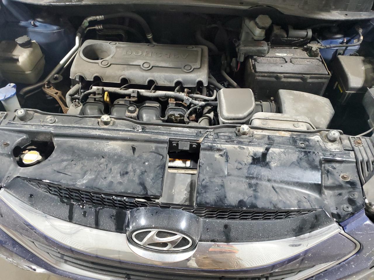 2011 Hyundai Tucson VIN KM8JUCAC4BU316589 Copart auction photo, front end damage thumbnail 12