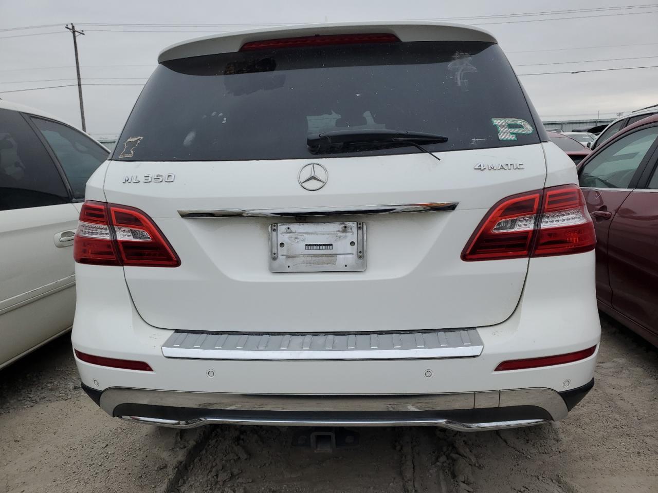 2014 Mercedes-Benz M-klasse VIN 4JGDA5HB6EA392786 Copart auction photo, front end / minor dent/scratches damage thumbnail 6