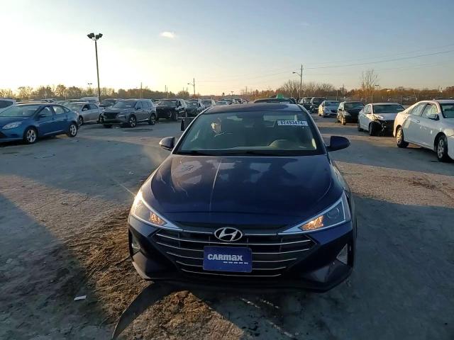 2019 Hyundai Elantra VIN 5NPD74LF6KH448270 Copart auction photo, side / minor dent/scratches damage thumbnail 10