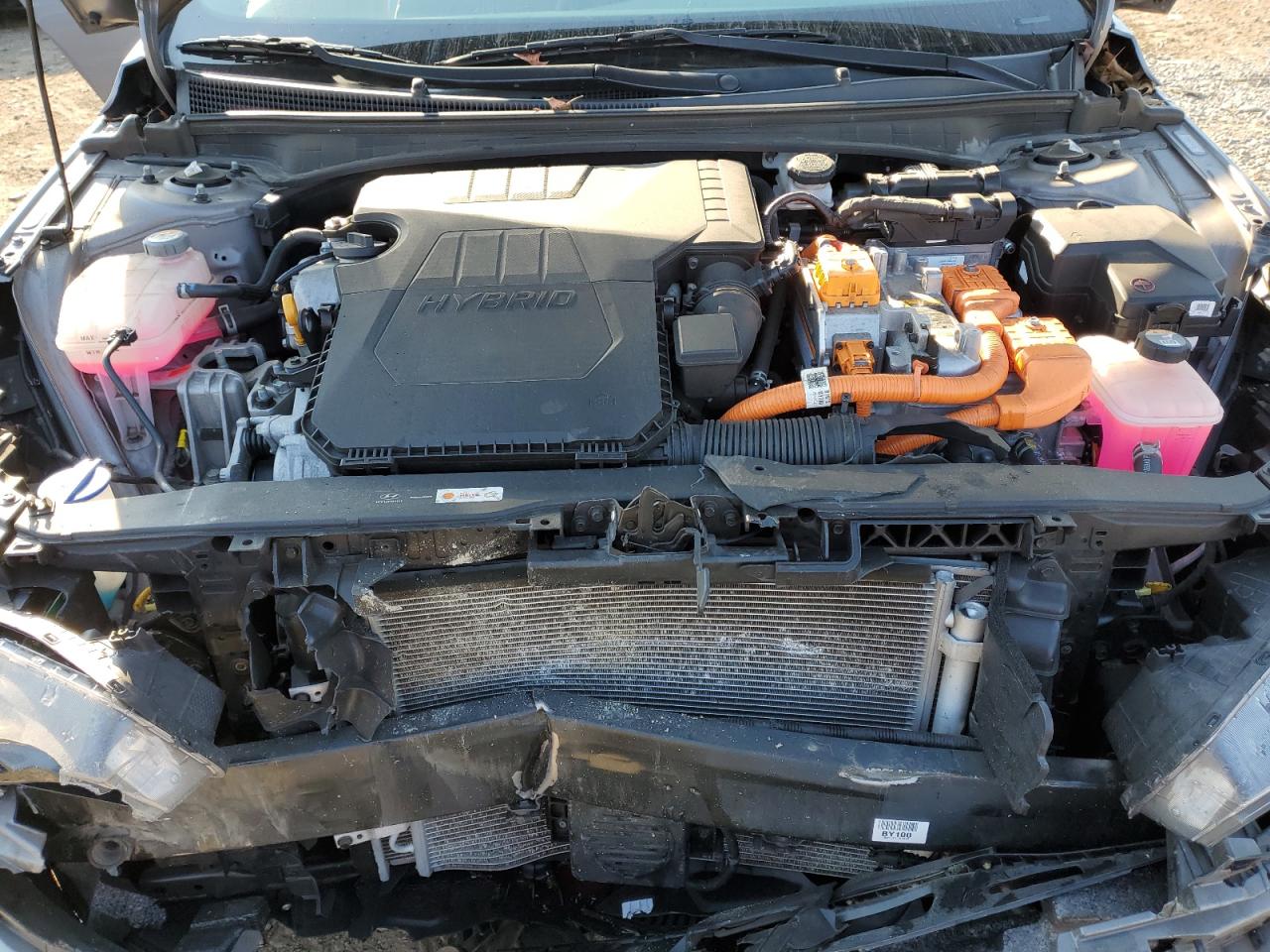 2021 Hyundai Elantra VIN KMHLM4AJ2MU006294 Copart auction photo, front end damage thumbnail 11