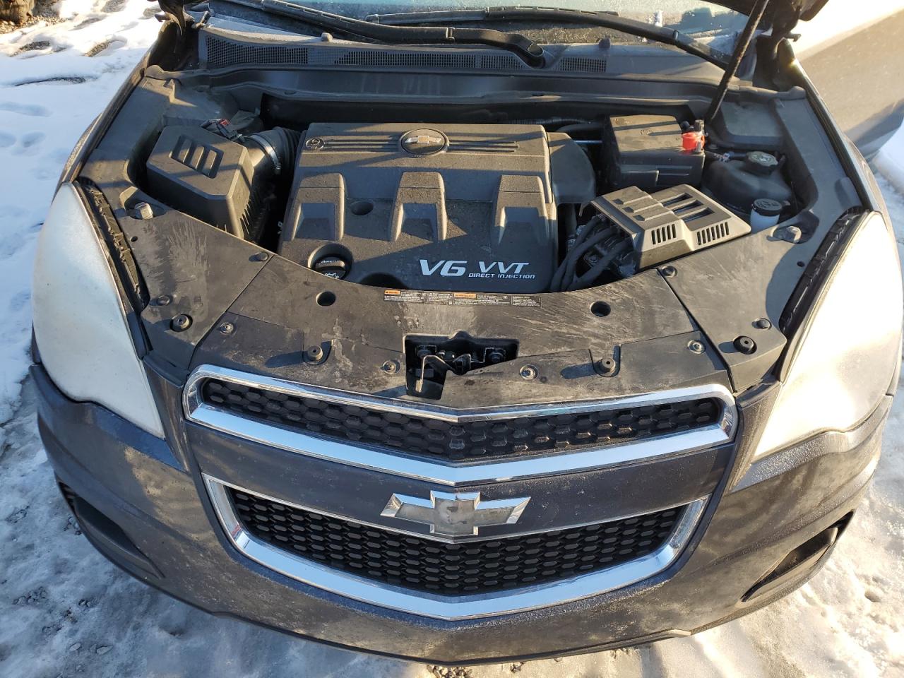 2015 Chevrolet Equinox VIN 2GNFLFE3XF6242163 Copart auction photo, front end / side damage thumbnail 12