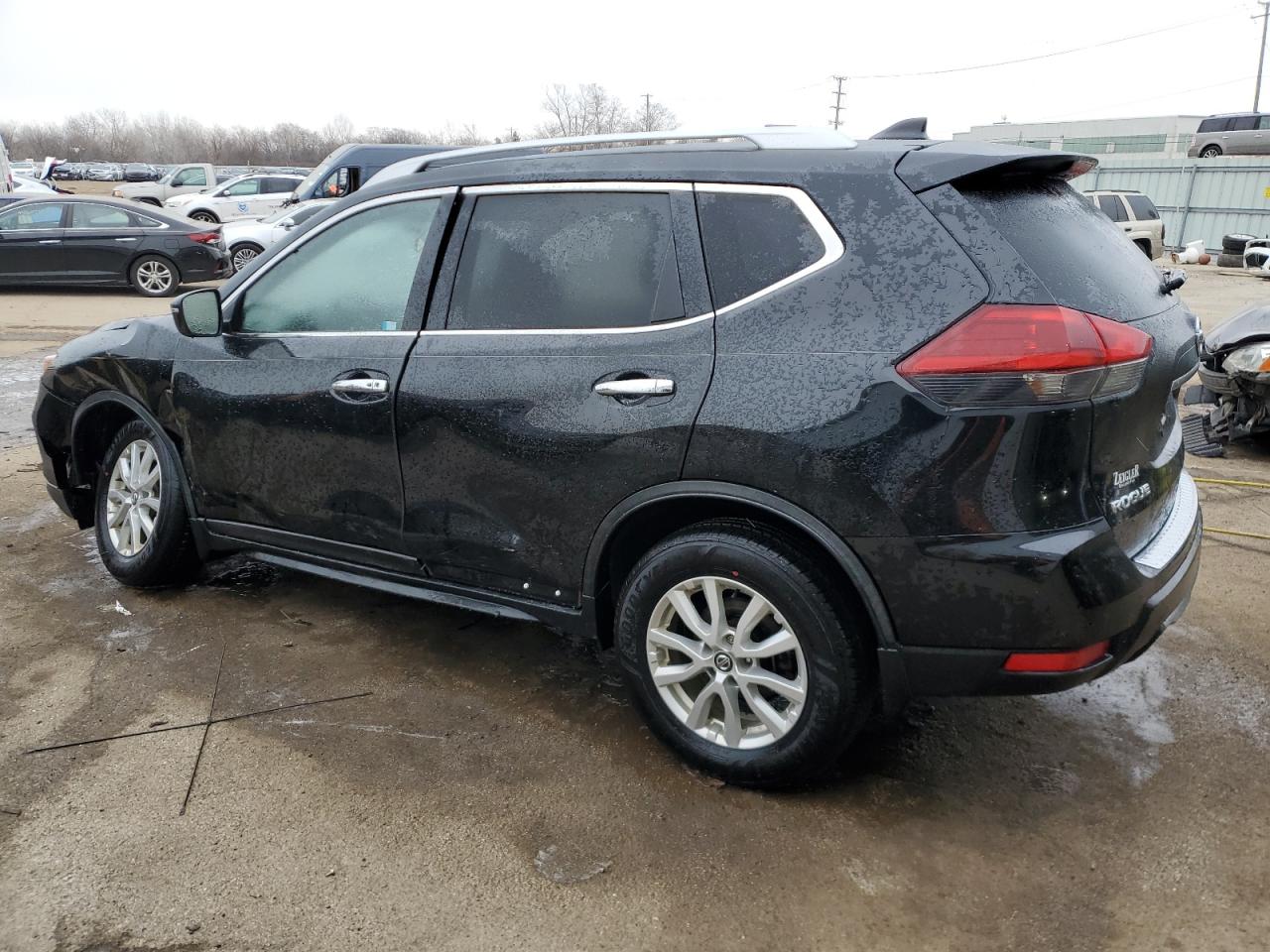 2018 Nissan Rogue VIN JN8AT2MV7JW345266 Copart auction photo, side / front end damage thumbnail 2
