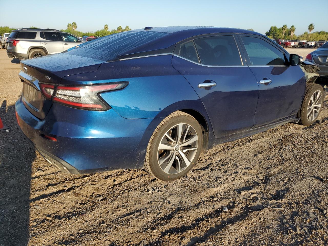 2020 Nissan Maxima VIN 1N4AA6CV3LC372582 Copart auction photo, front end / minor dent/scratches damage thumbnail 3