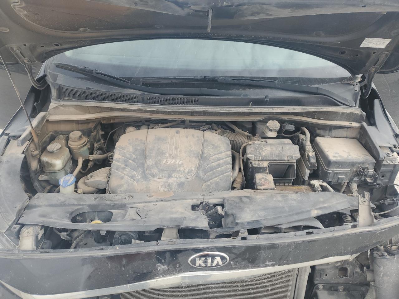 2016 KIA Sedona VIN KNDMA5C11G6106917 Copart auction photo, front end / minor dent/scratches damage thumbnail 13