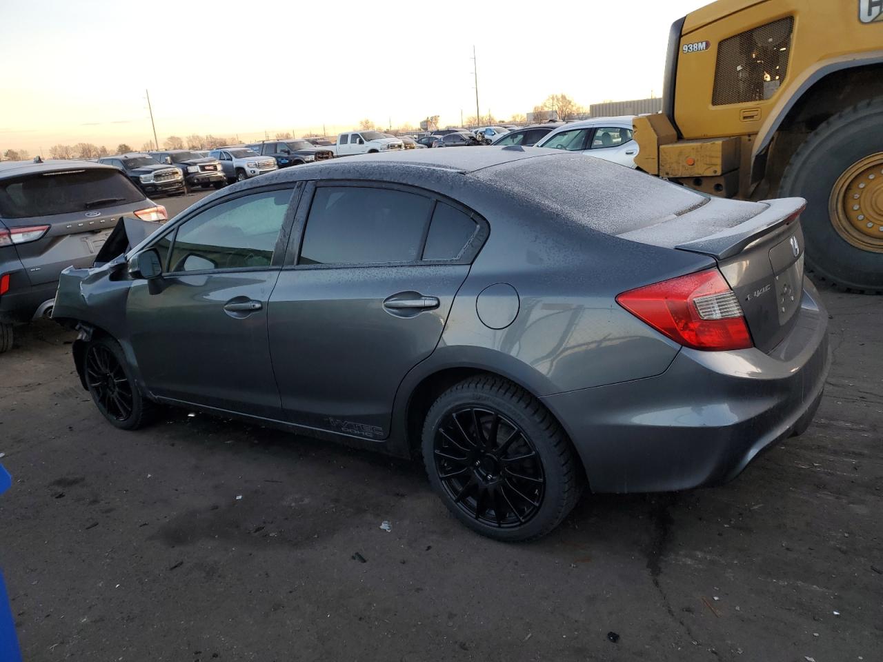 2012 Honda Civic VIN 2HGFB6E59CH701410 Copart auction photo, all over damage thumbnail 2