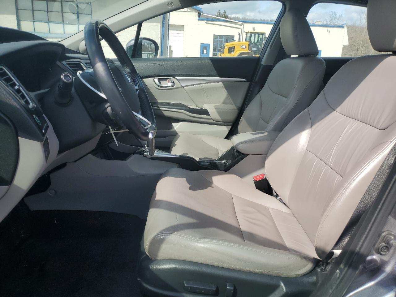 2015 Honda Civic VIN 2HGFB2F95FH507827 Copart auction photo, front end / side damage thumbnail 7