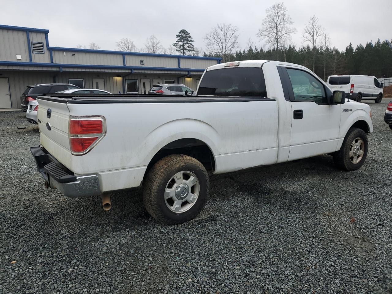 2011 Ford F-150 VIN 1FTNF1CF0BKD93516 Copart auction photo, all over damage thumbnail 3