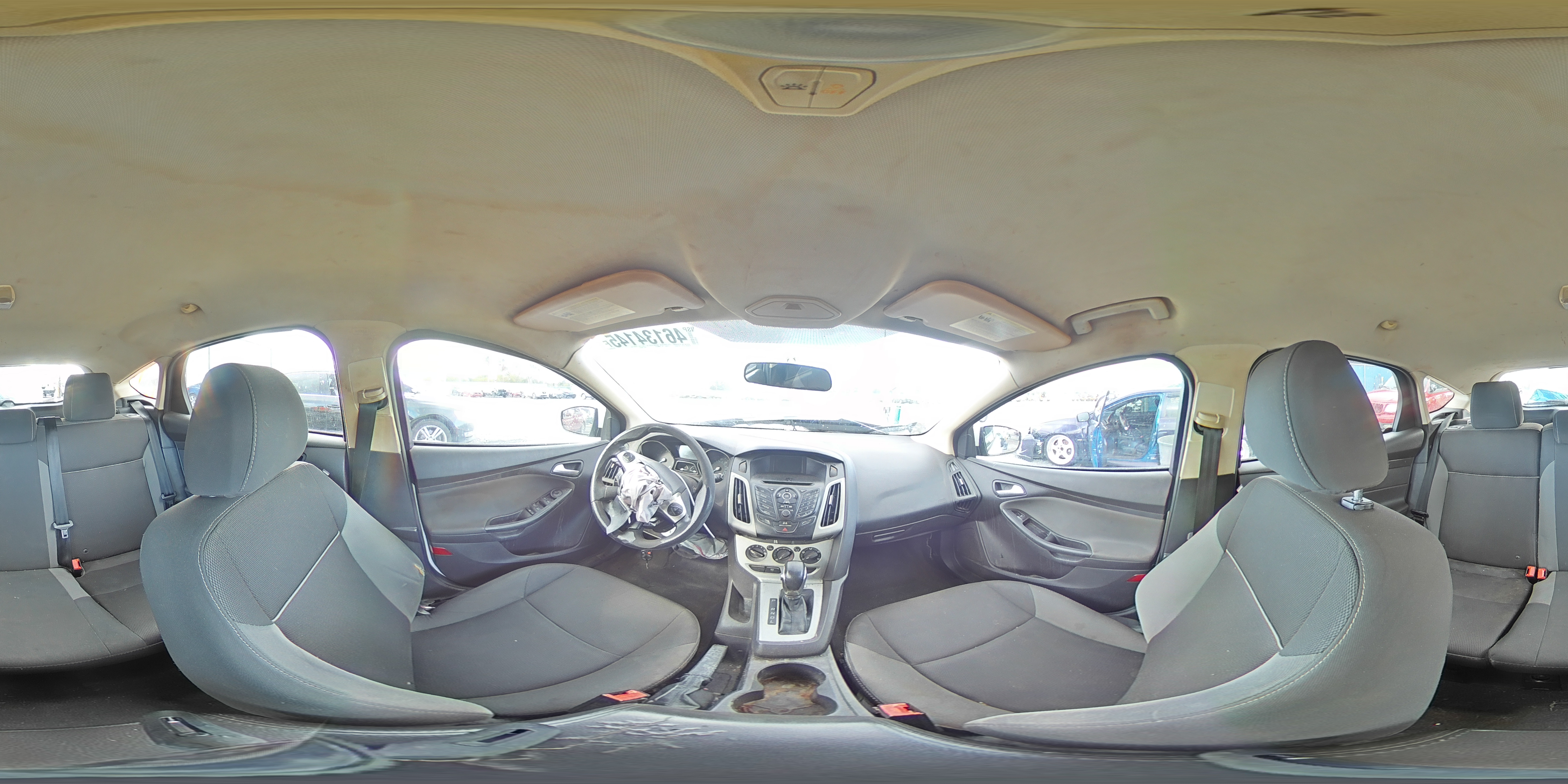 2013 Ford Focus VIN 1FADP3K21DL205401 Copart auction photo, front end damage thumbnail 14