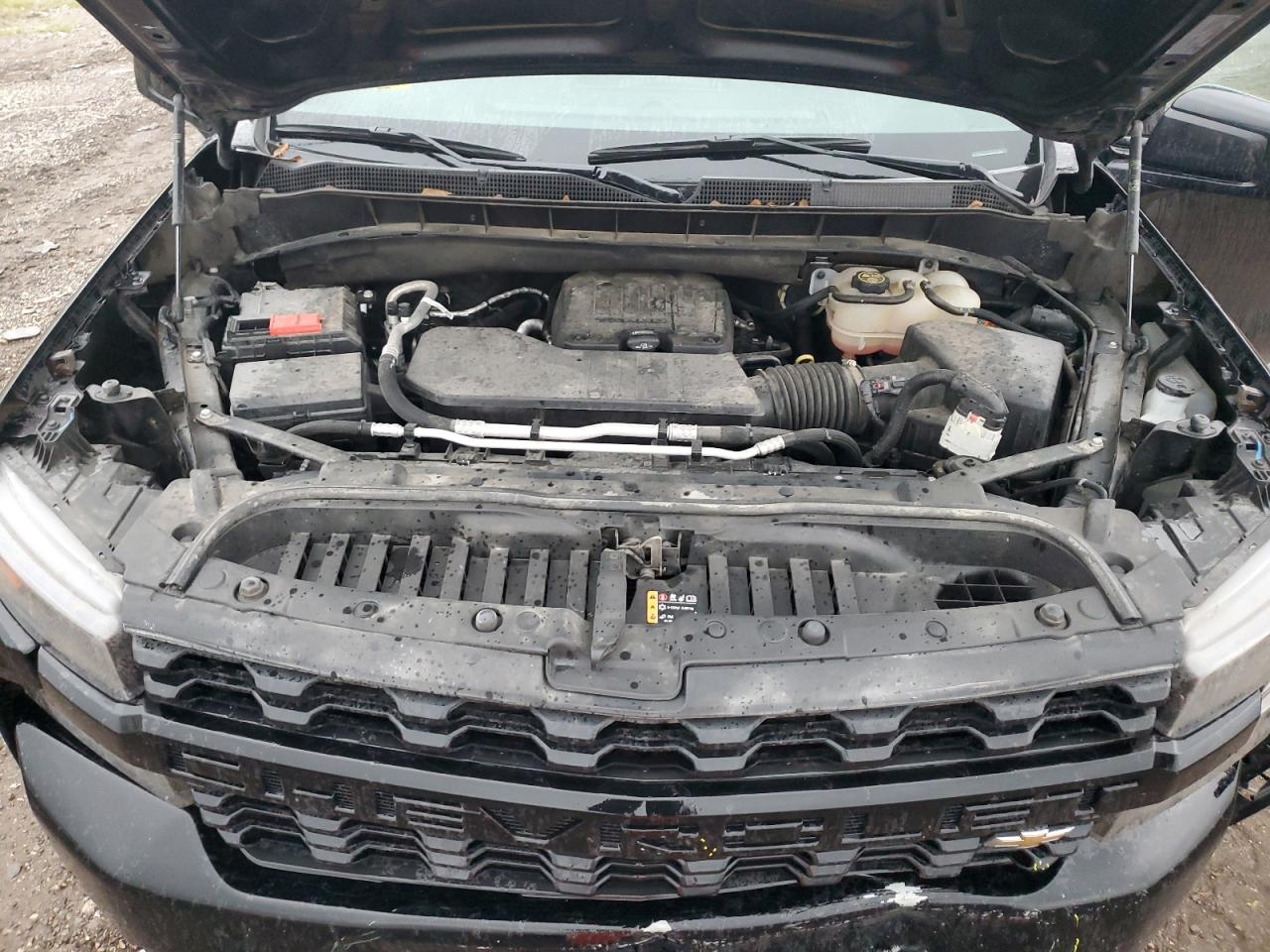 2022 Chevrolet Silverado VIN 3GCPWBEK1NG190042 Copart auction photo, rear end / front end damage thumbnail 12