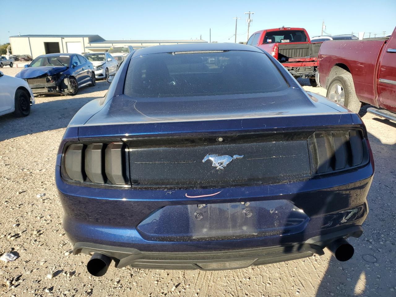 2018 Ford Mustang VIN 1FA6P8TH7J5176057 Copart auction photo, front end damage thumbnail 6