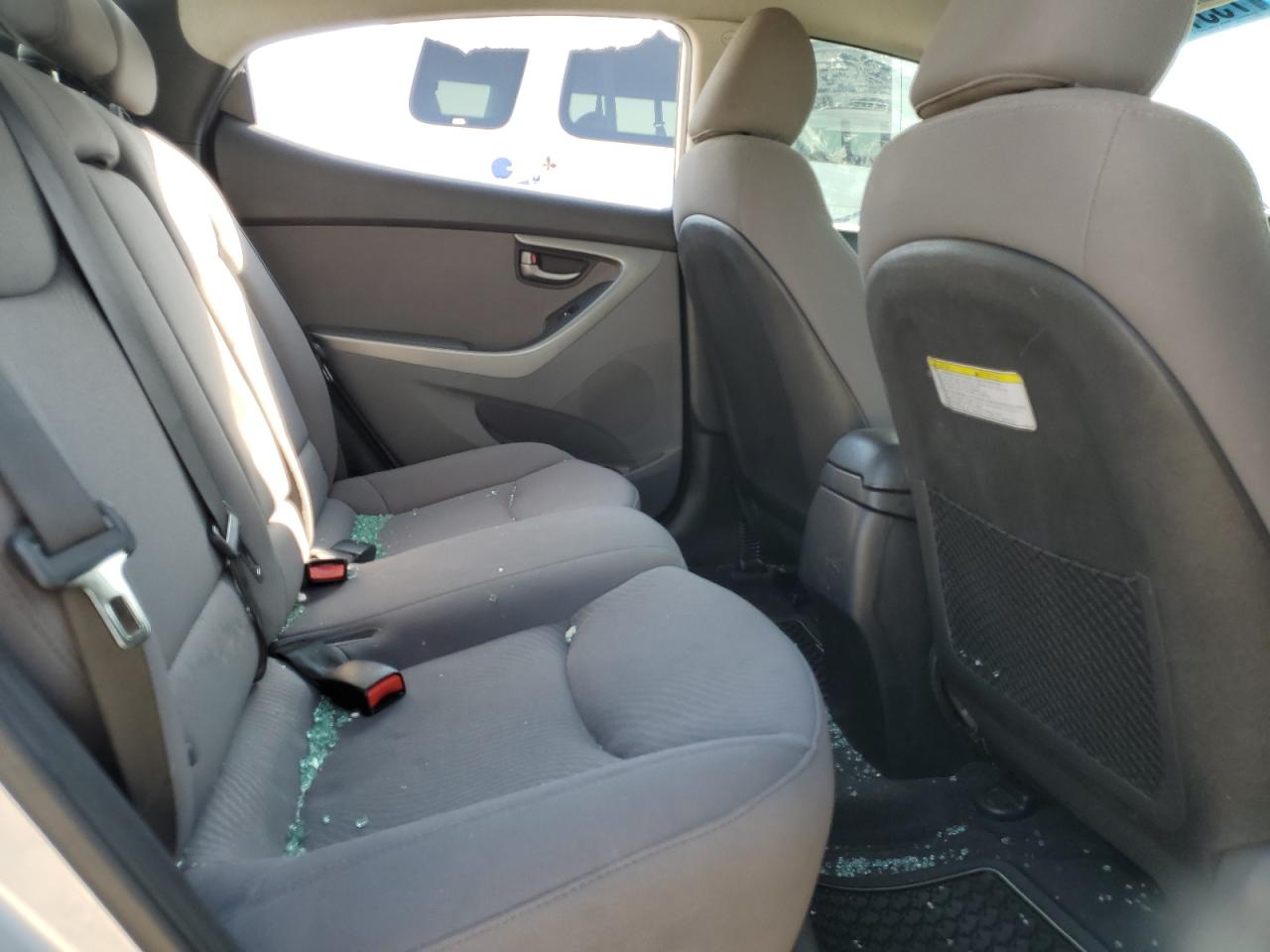 2014 Hyundai Elantra VIN 5NPDH4AE2EH507486 Copart auction photo, all over damage thumbnail 10
