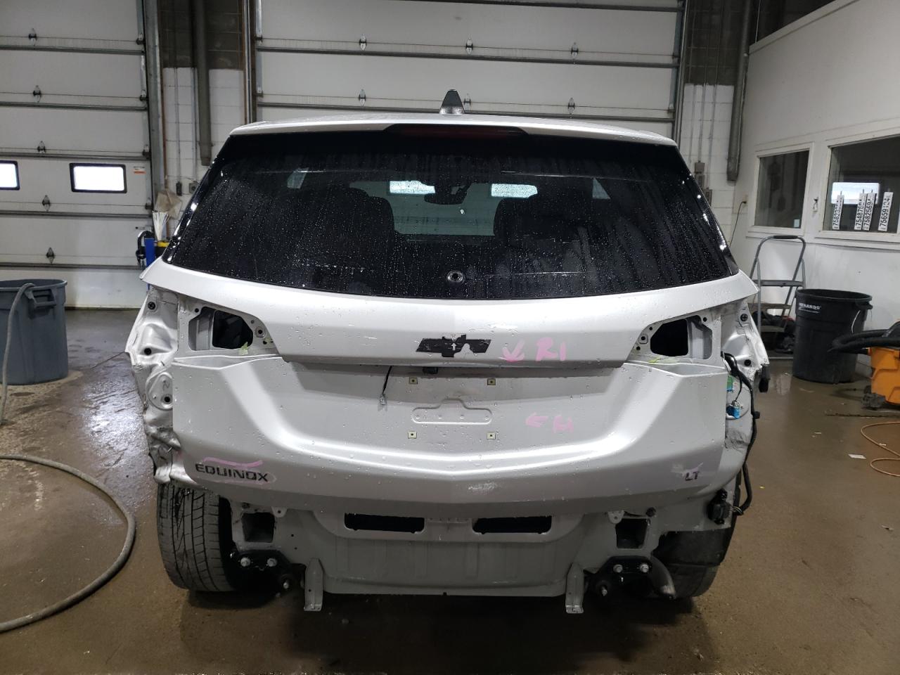2020 Chevrolet Equinox VIN 3GNAXKEVXLS723214 Copart auction photo, rear end / hail damage thumbnail 6