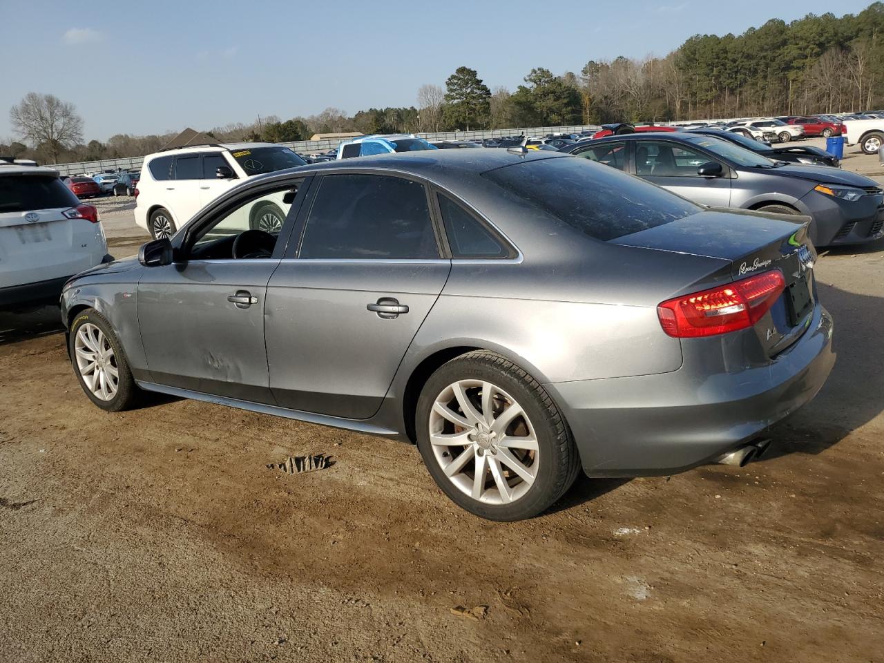 2014 Audi A4 VIN WAUAFAFL3EA016587 Copart auction photo, front end / all over damage thumbnail 2