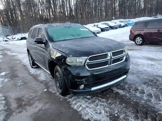 2013 Dodge Durango VIN 1C4RDHDG0DC601964 Copart auction photo, front end / side damage thumbnail 11