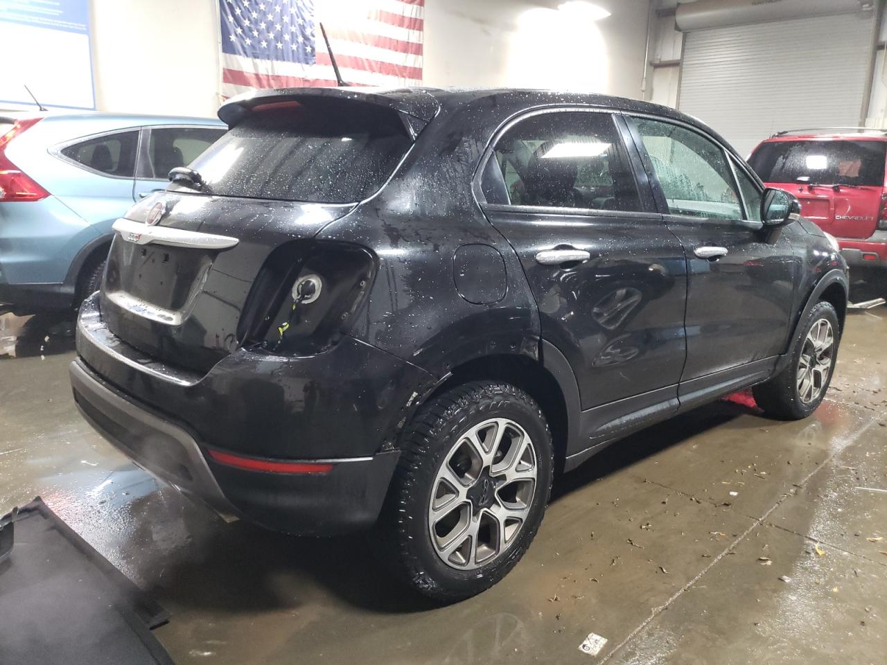 2016 Fiat 500 VIN ZFBCFYCT0GP330767 Copart auction photo, rear end damage thumbnail 3