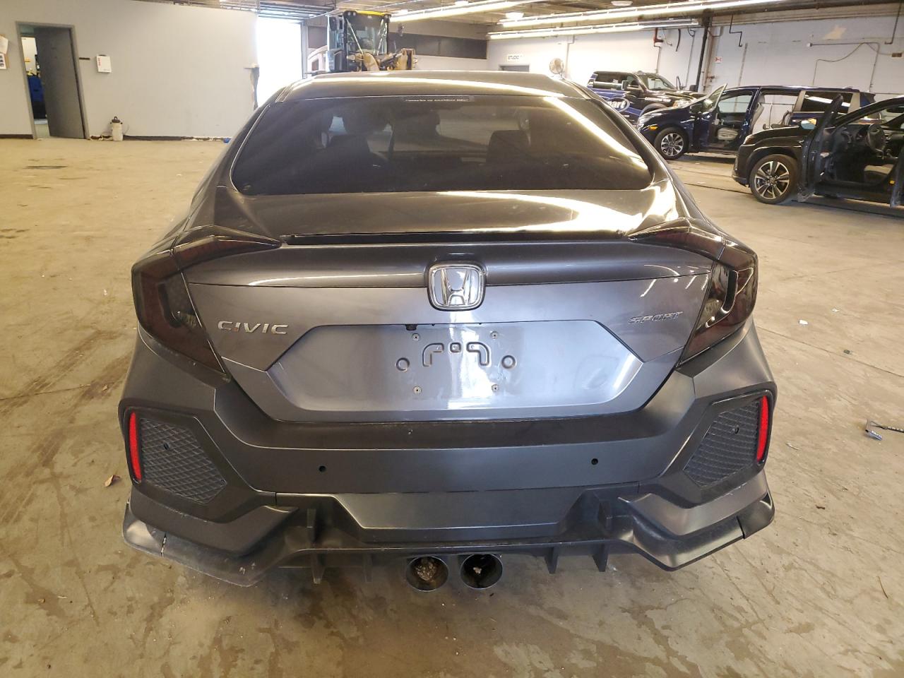 2019 Honda Civic VIN 2HGFC2F81KH576531 Copart auction photo, front end / minor dent/scratches damage thumbnail 6