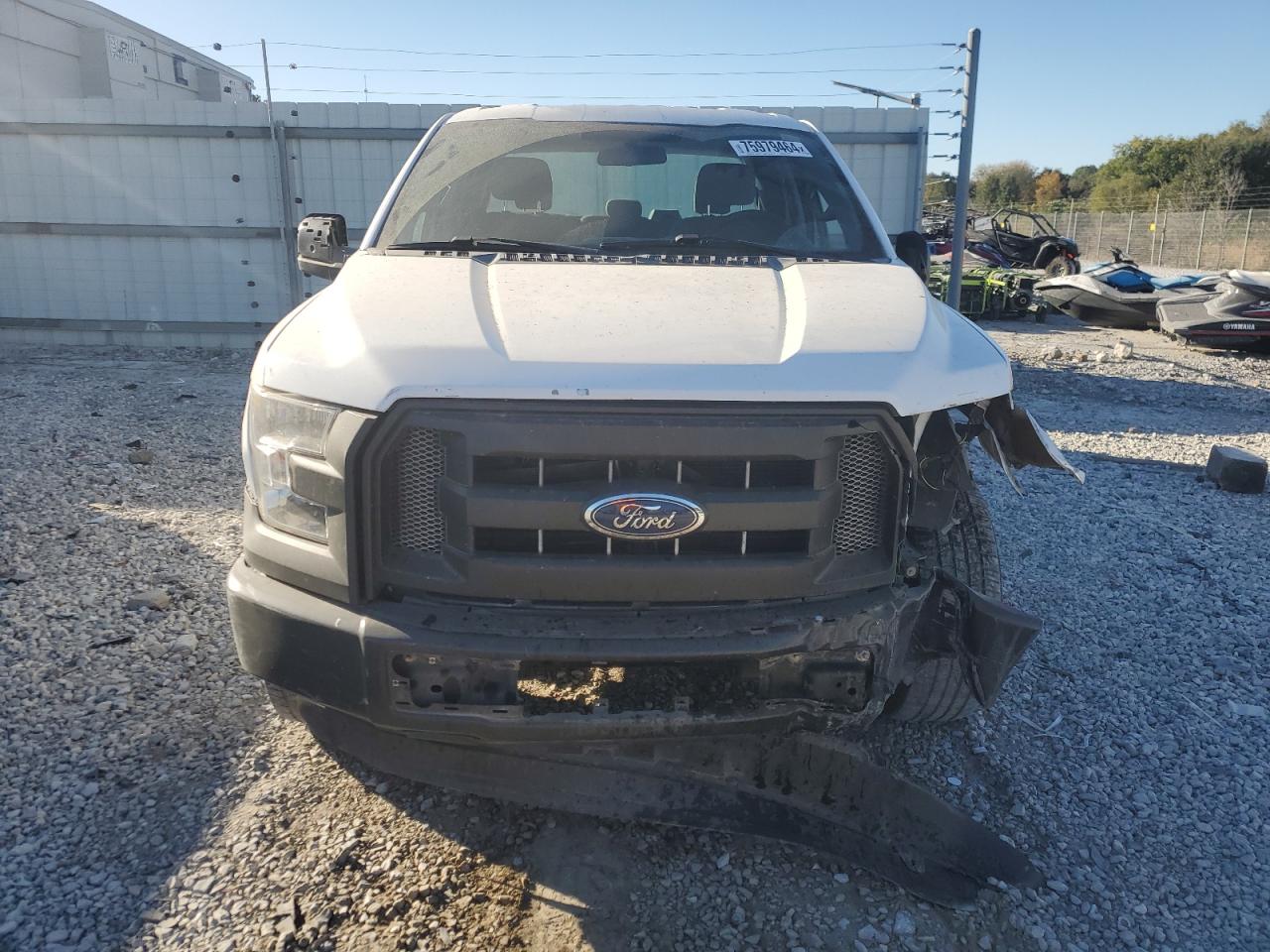 2015 Ford F-150 VIN 1FTEX1C80FKF02223 Copart auction photo, front end / side damage thumbnail 5
