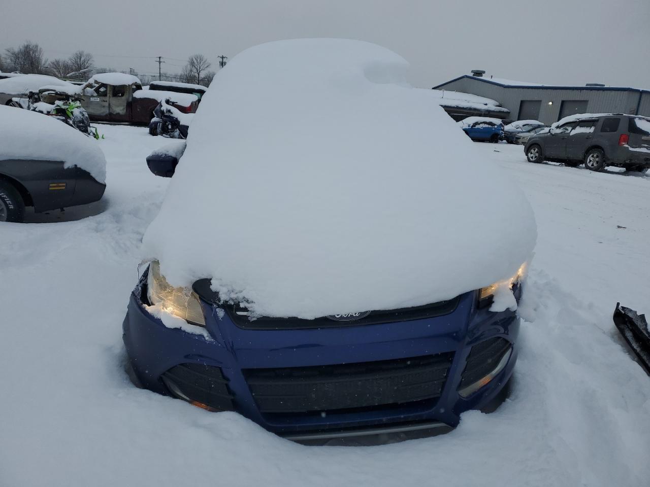 2014 Ford Escape VIN 1FMCU9GX7EUB56525 Copart auction photo, side damage thumbnail 5
