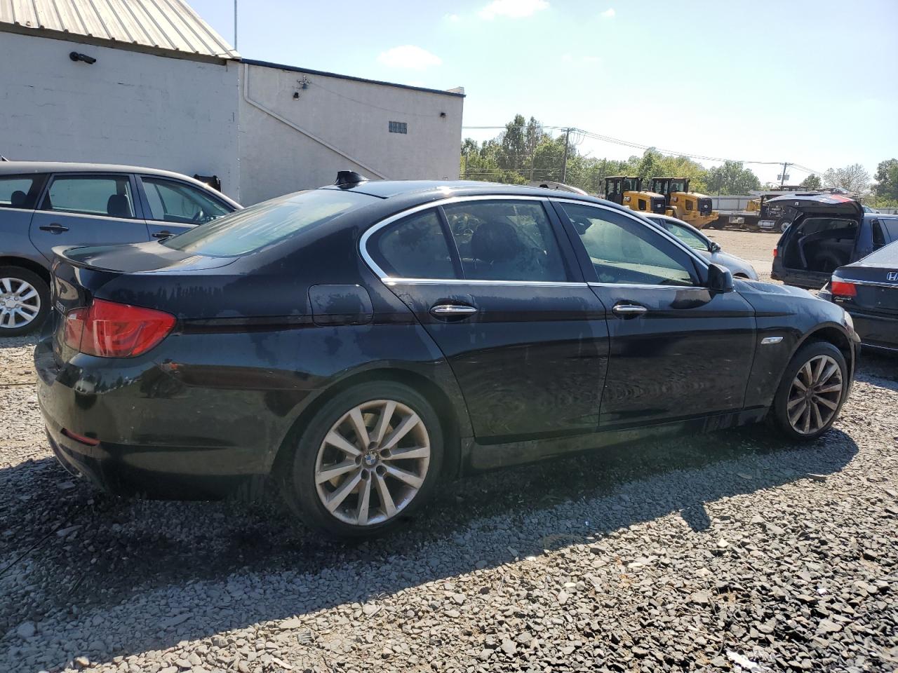2013 BMW 5er VIN WBAXH5C56DD107500 Copart auction photo, water/flood damage thumbnail 3