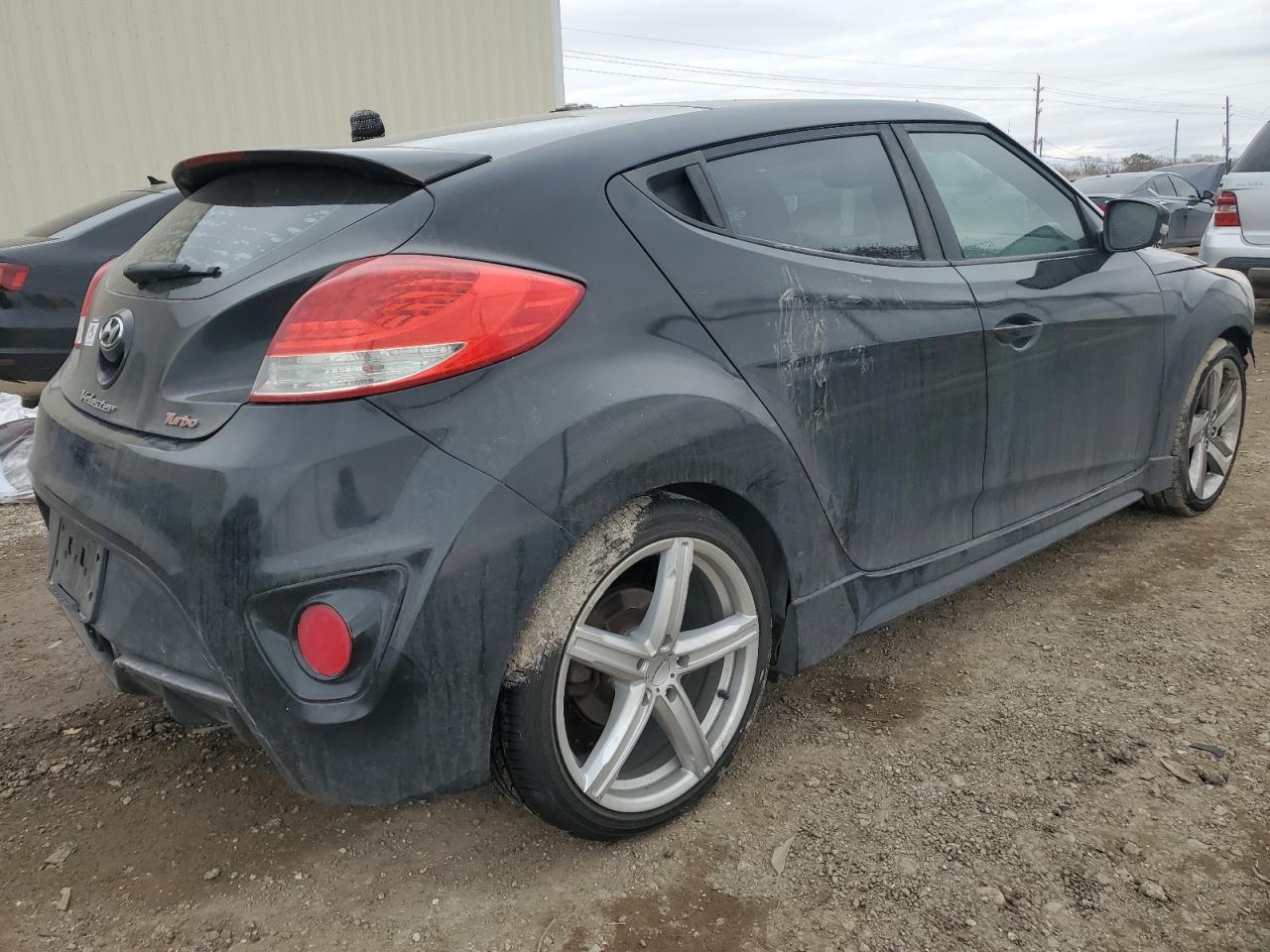 2013 Hyundai Veloster VIN KMHTC6AE3DU170574 Copart auction photo, front end / minor dent/scratches damage thumbnail 3