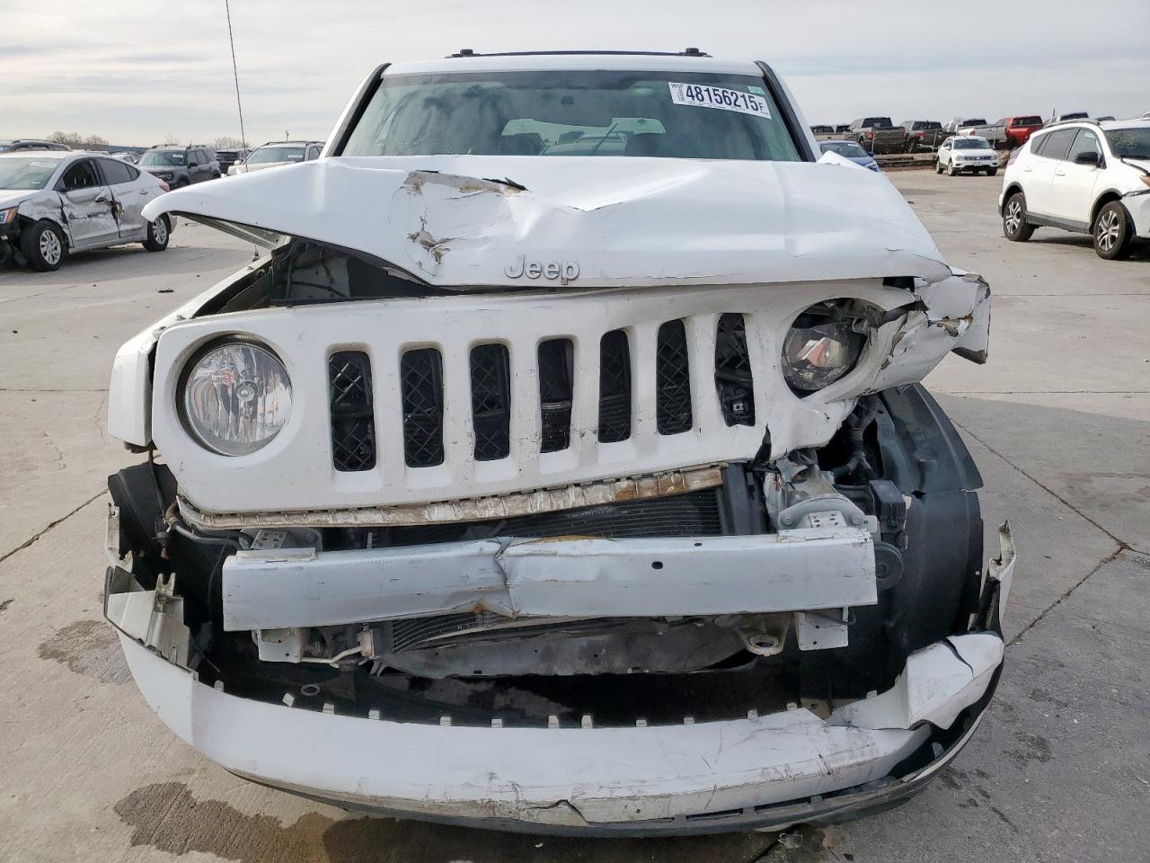 2015 Jeep Liberty (Patriot) VIN 1C4NJPFA8FD341868 Copart auction photo, front end / side damage thumbnail 5