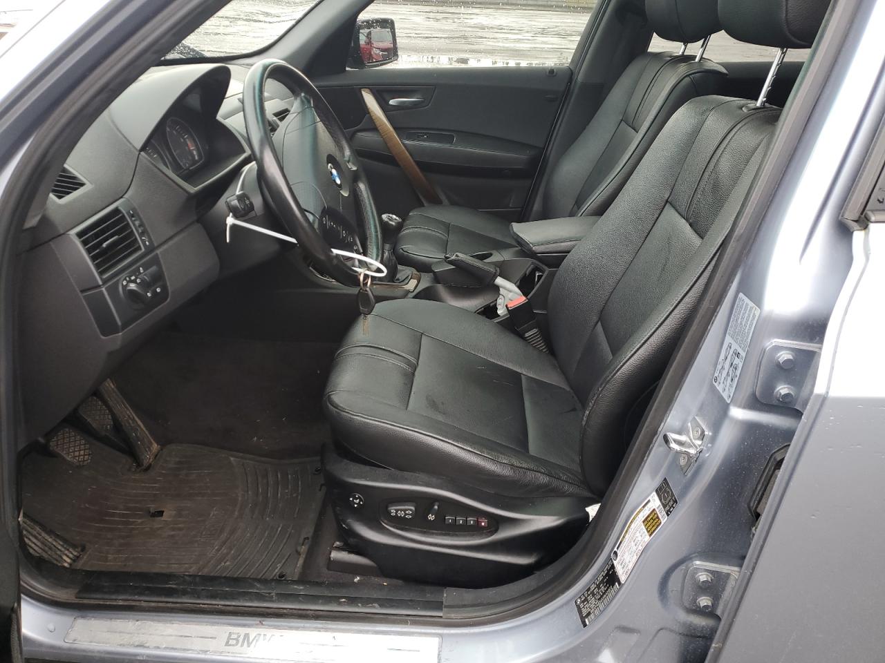 2005 BMW X3 VIN WBXPA934X5WA31572 Copart auction photo, rear end / side damage thumbnail 7