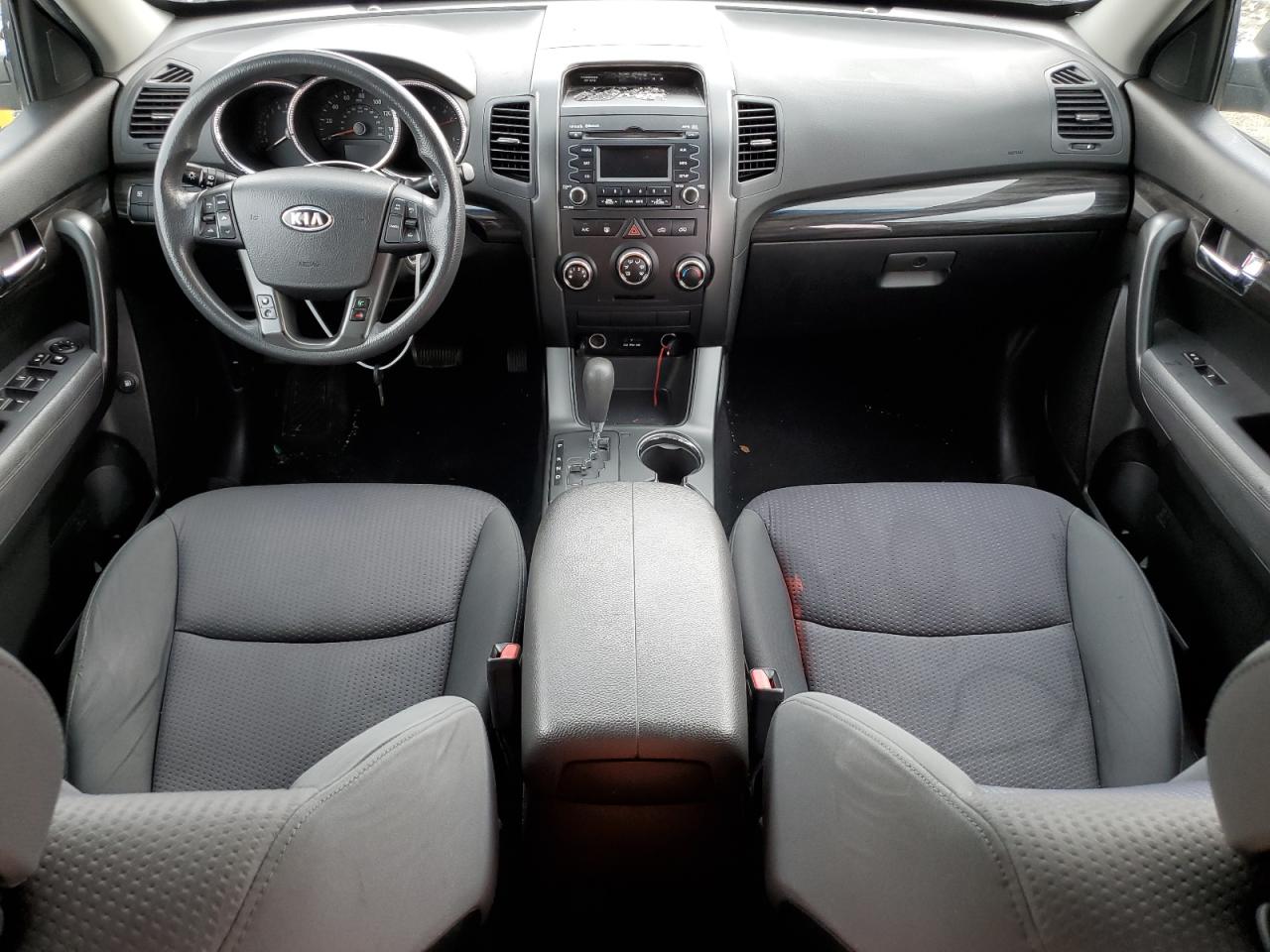 2012 KIA Sorento VIN 5XYKT4A15CG214947 Copart auction photo, side damage thumbnail 8