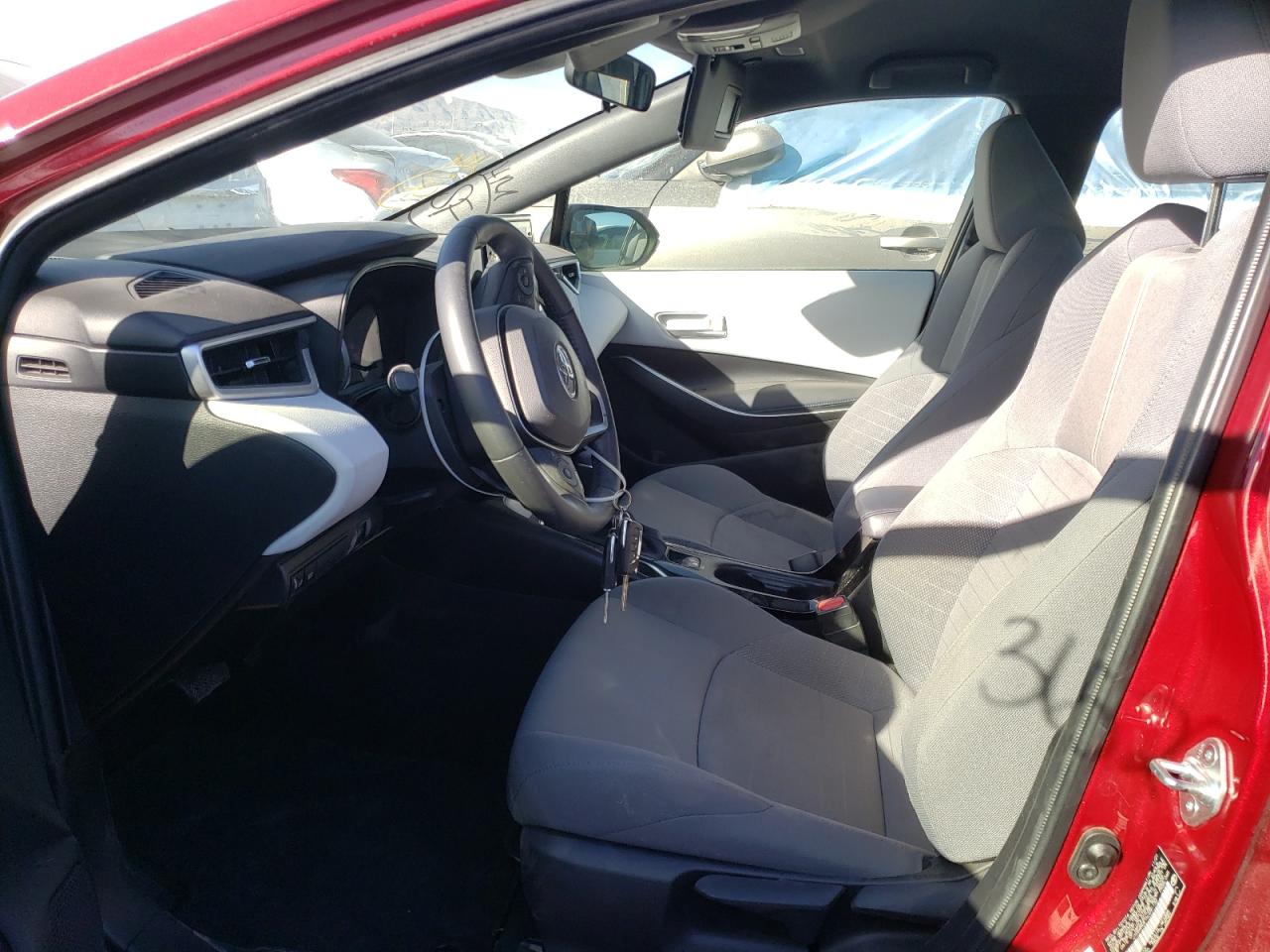 2022 Toyota Corolla VIN JTDS4MCE1NJ091132 Copart auction photo, all over damage thumbnail 7