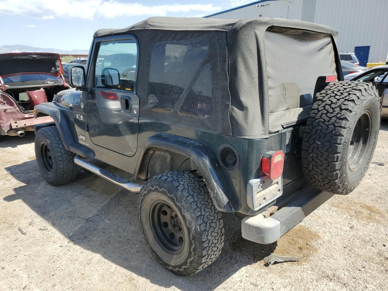 2005 Jeep Wrangler VIN 1J4FA39S15P345222 Copart auction photo, normal wear damage thumbnail 2