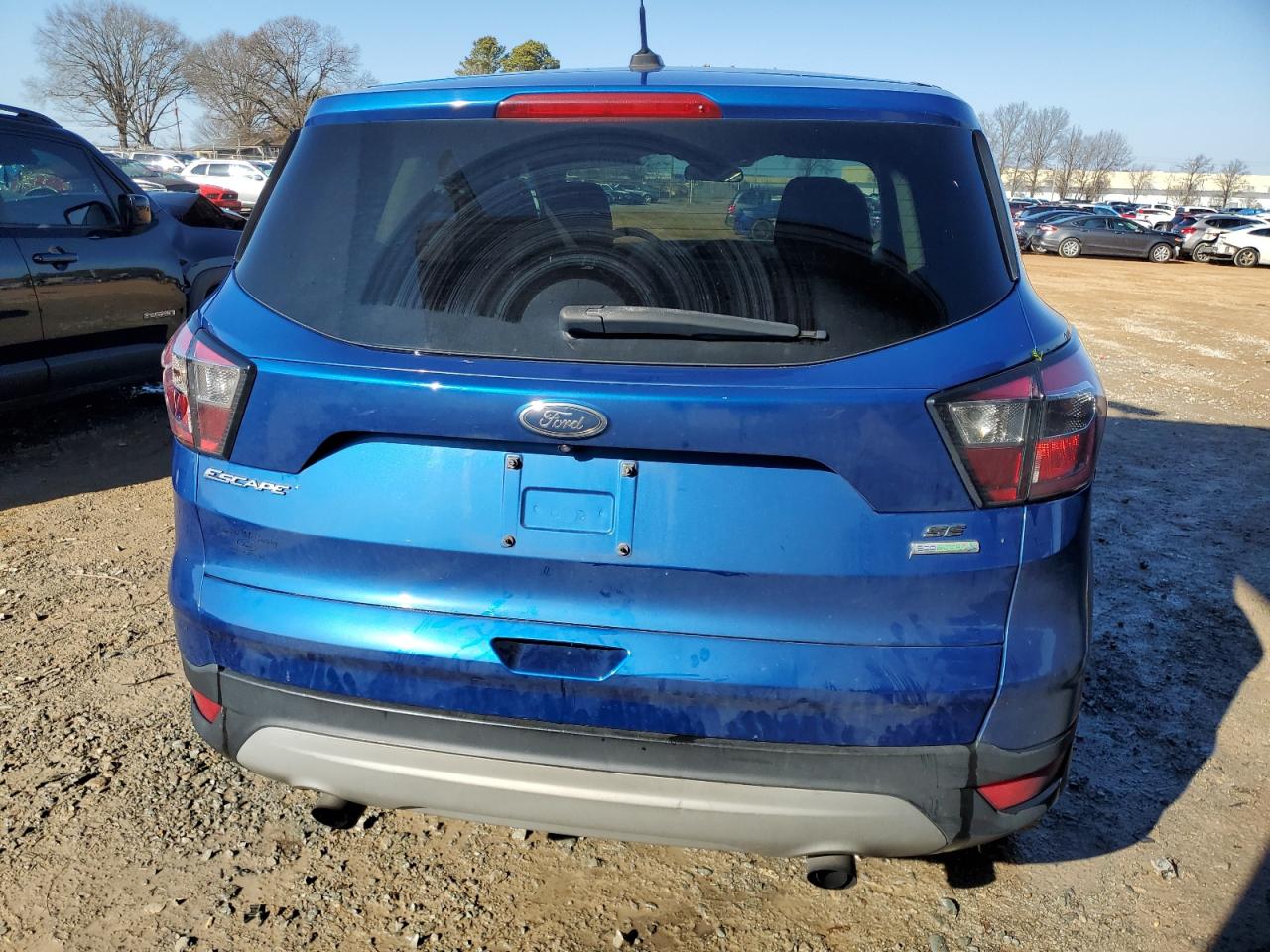 2017 Ford Escape VIN 1FMCU0GD5HUC76832 Copart auction photo, side / front end damage thumbnail 6