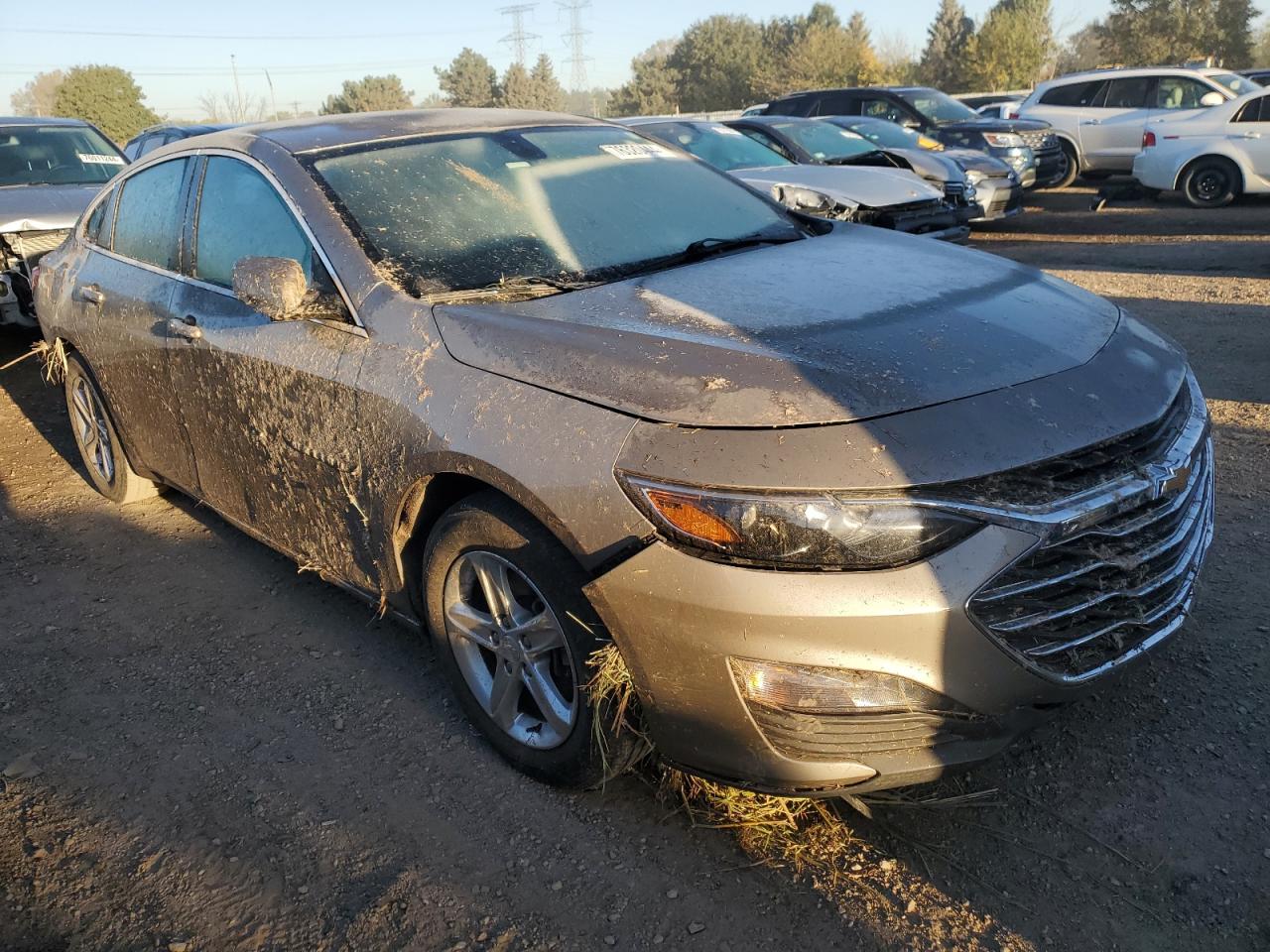2022 Chevrolet Malibu VIN 1G1ZD5ST5NF179391 Copart auction photo, rear end / front end damage thumbnail 4