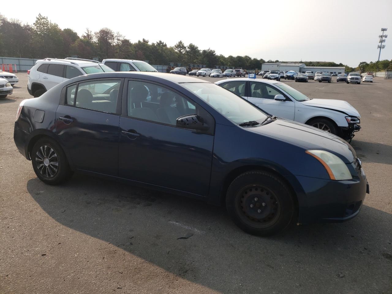2009 Nissan Sentra VIN 3N1AB61E69L623024 Copart auction photo, rear end / side damage thumbnail 4