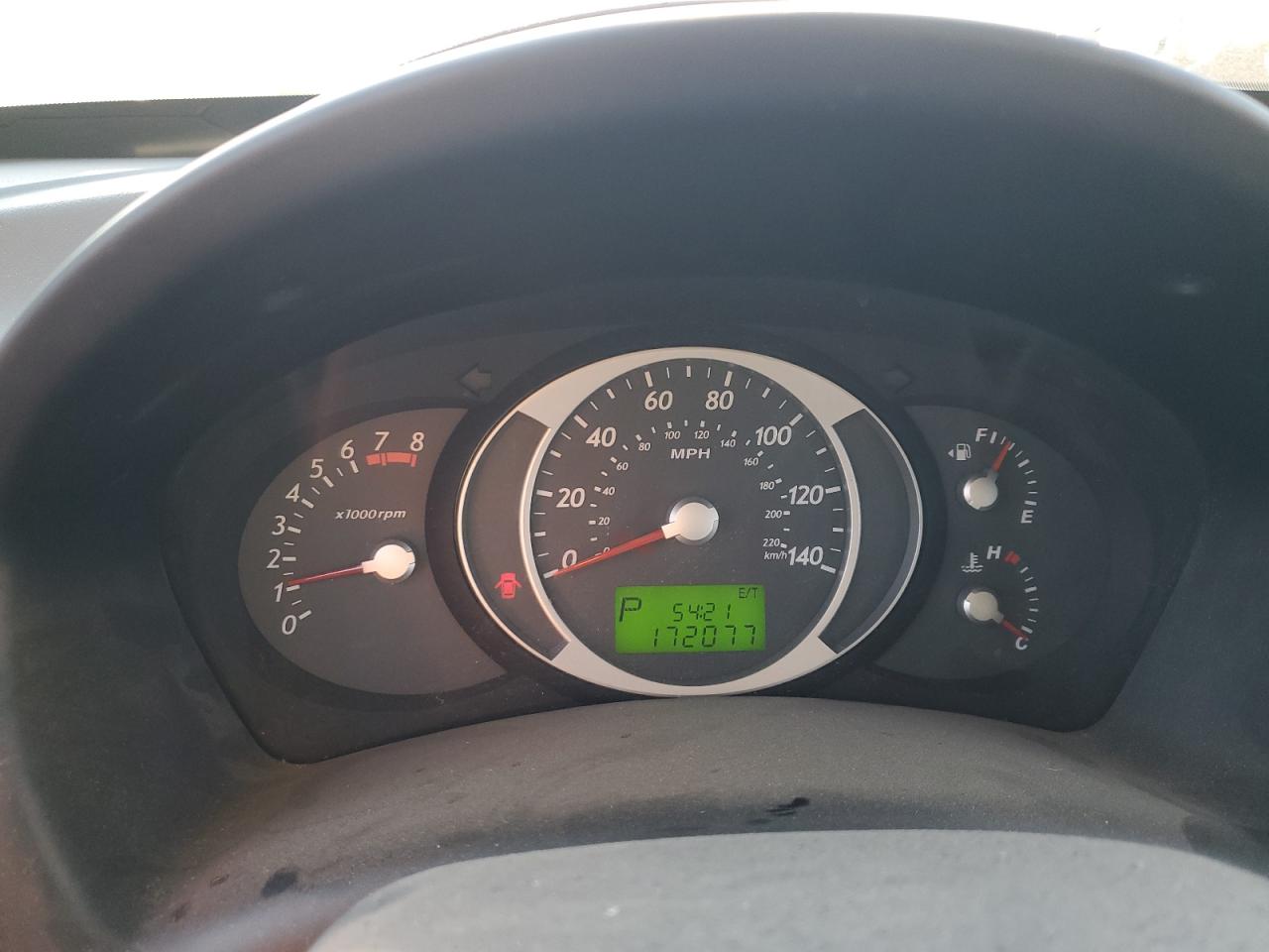 2008 Hyundai Tucson VIN KM8JN12D58U799513 Copart auction photo, front end damage thumbnail 9