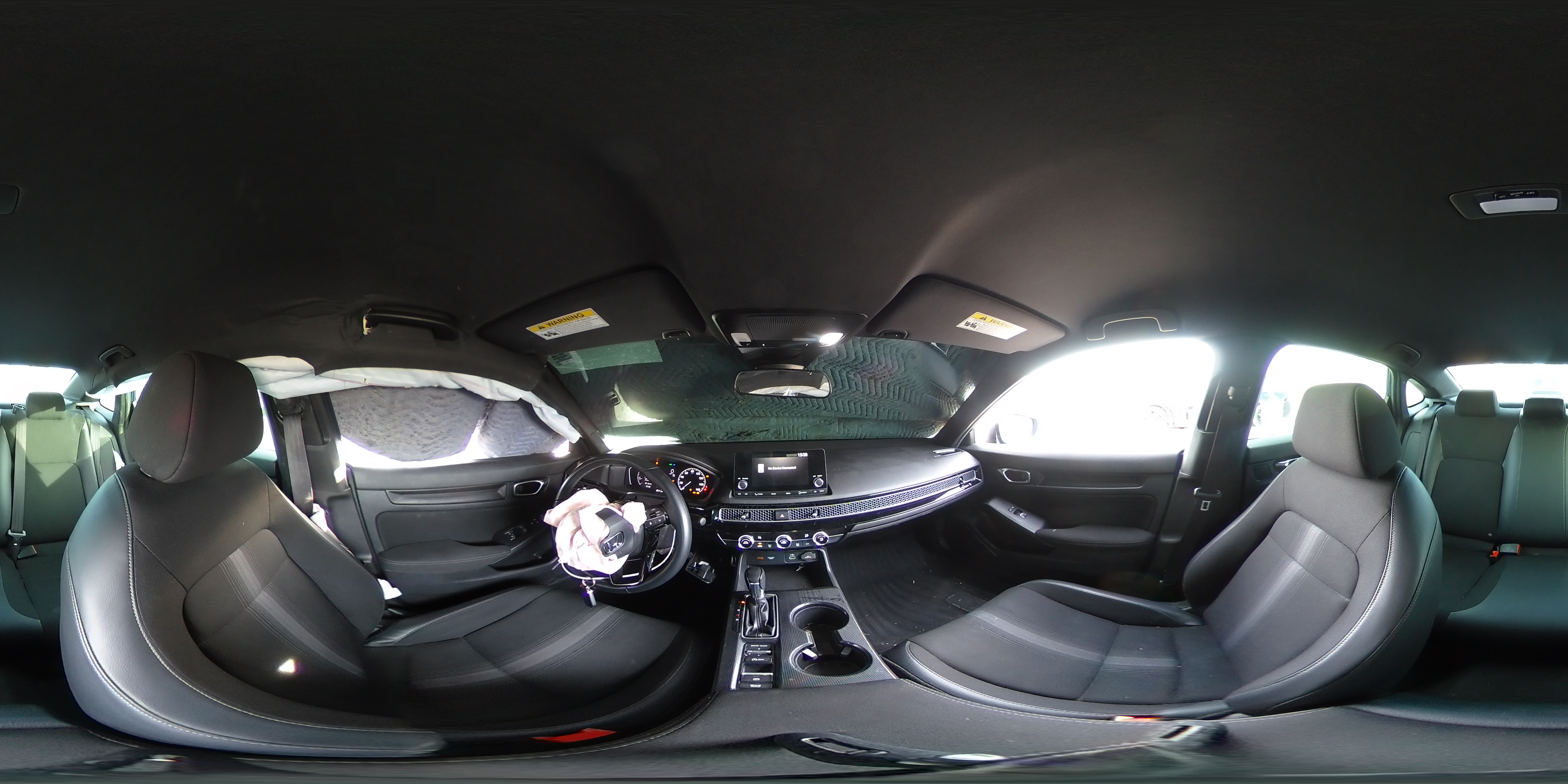 2022 Honda Civic VIN 2HGFE2F51NH602114 Copart auction photo, front end damage thumbnail 12