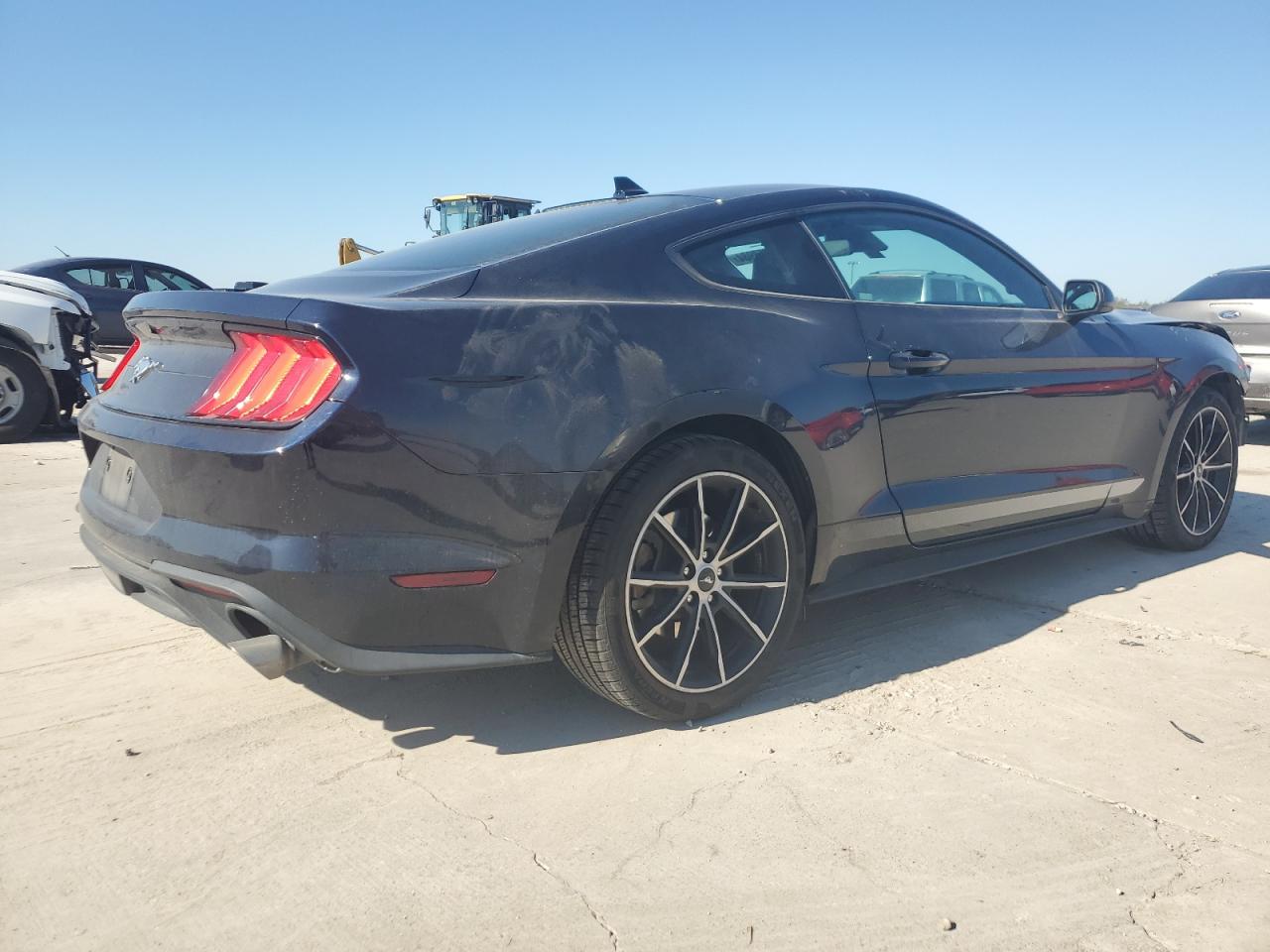 2021 Ford Mustang VIN 1FA6P8TH3M5113445 Copart auction photo, front end damage thumbnail 3