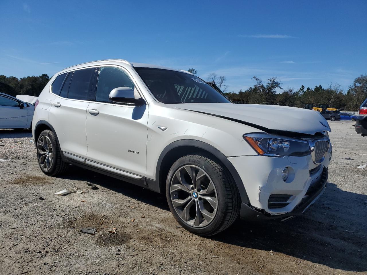 2016 BMW X3 VIN 5UXWX9C51G0D81676 Copart auction photo, front end damage thumbnail 4