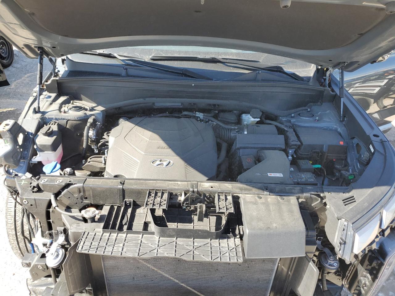 2023 Hyundai Palisade VIN KM8R7DGE3PU536077 Copart auction photo, front end / rear end damage thumbnail 12