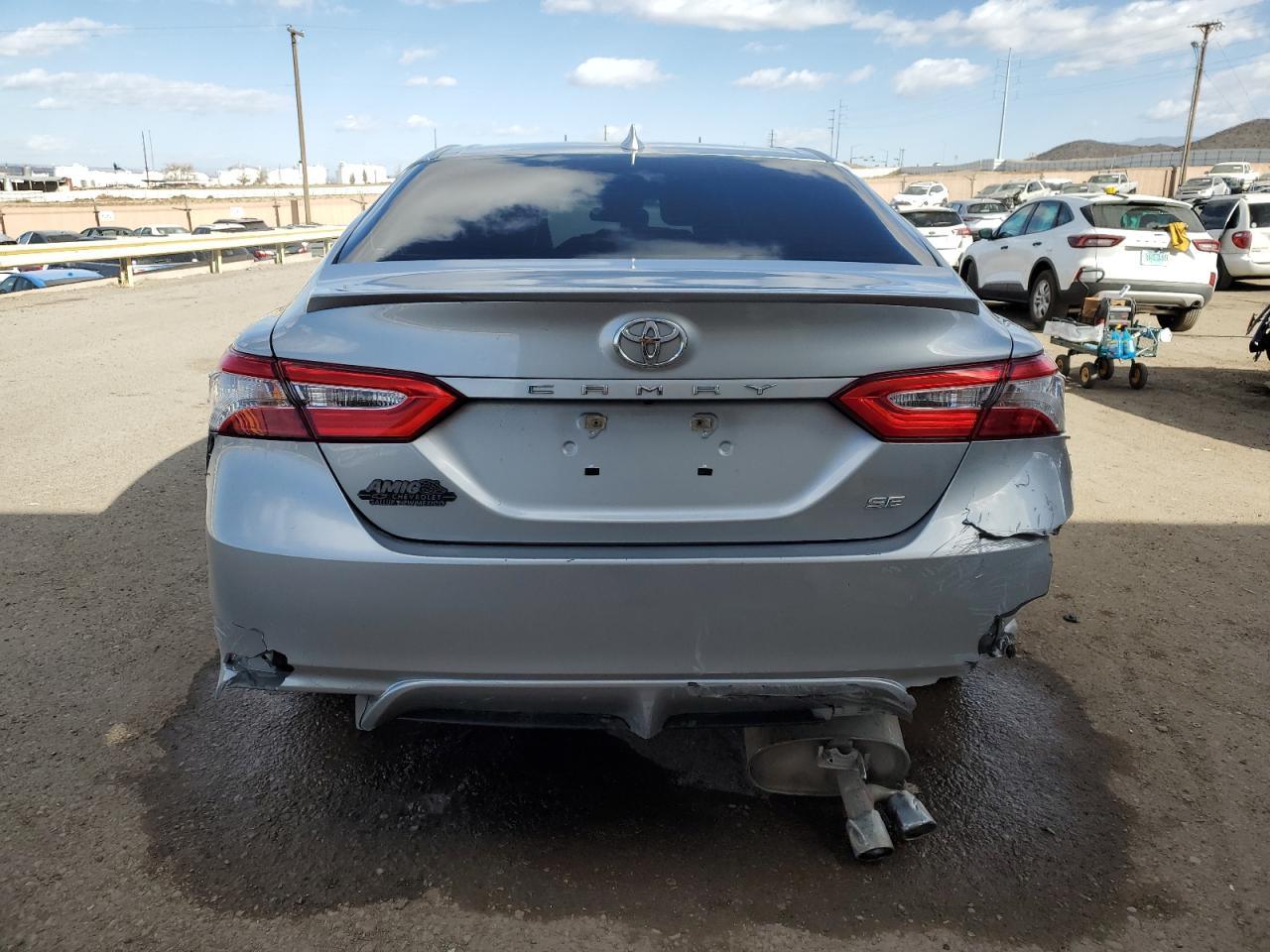 2020 Toyota Camry VIN 4T1G11AK4LU340357 Copart auction photo, all over damage thumbnail 6