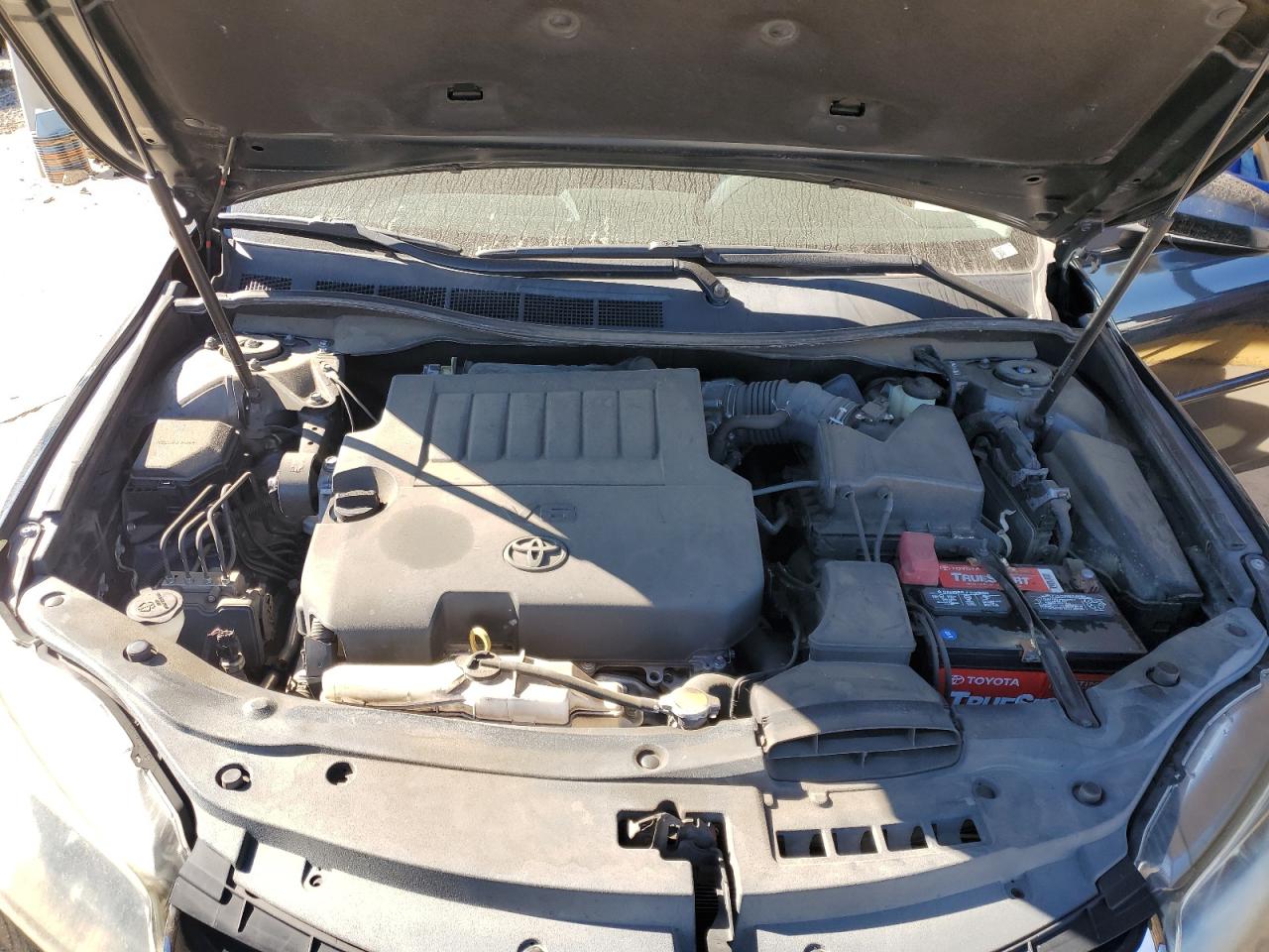 2015 Toyota Camry VIN 4T1BK1FK7FU030028 Copart auction photo, rear end damage thumbnail 11