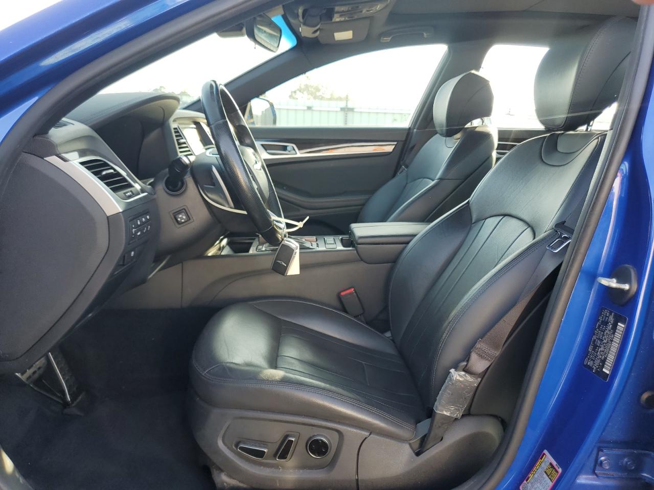 2020 Genesis G80 VIN KMTFN4JE6LU328793 Copart auction photo, front end / rear end damage thumbnail 7