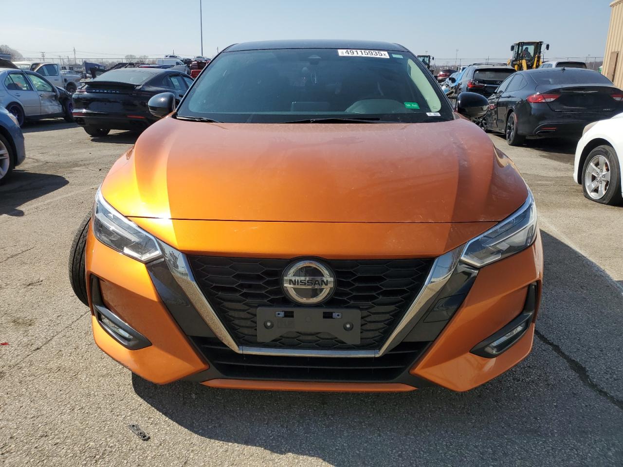 2020 Nissan Sentra VIN 3N1AB8DV9LY263071 Copart auction photo, front end / undercarriage damage thumbnail 5