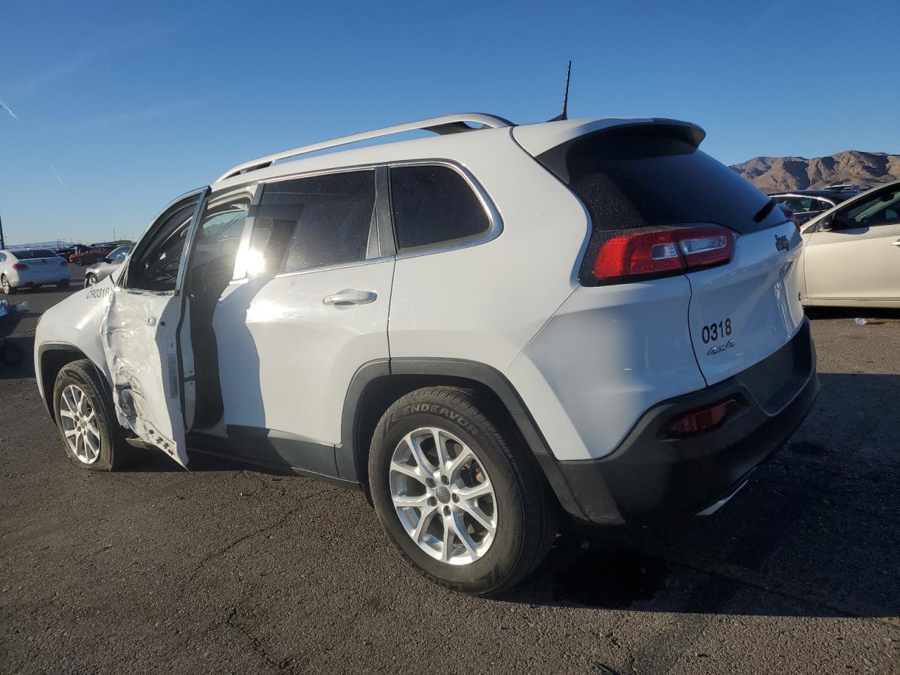 2018 Jeep Grand Cherokee VIN 1C4PJMLX8JD588574 Copart auction photo, side damage thumbnail 2
