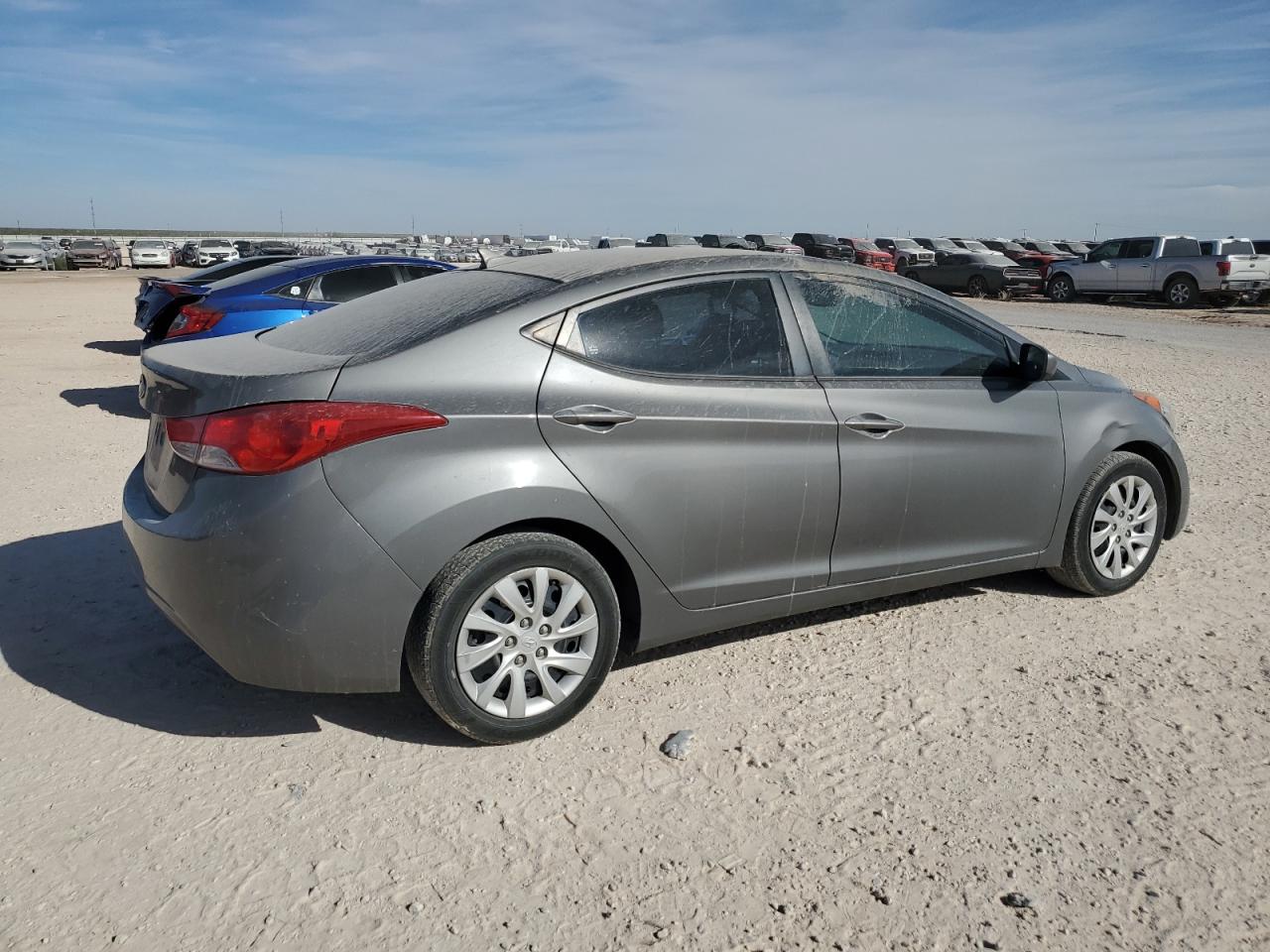 2013 Hyundai Elantra VIN 5NPDH4AE8DH159692 Copart auction photo, water/flood / minor dent/scratches damage thumbnail 3