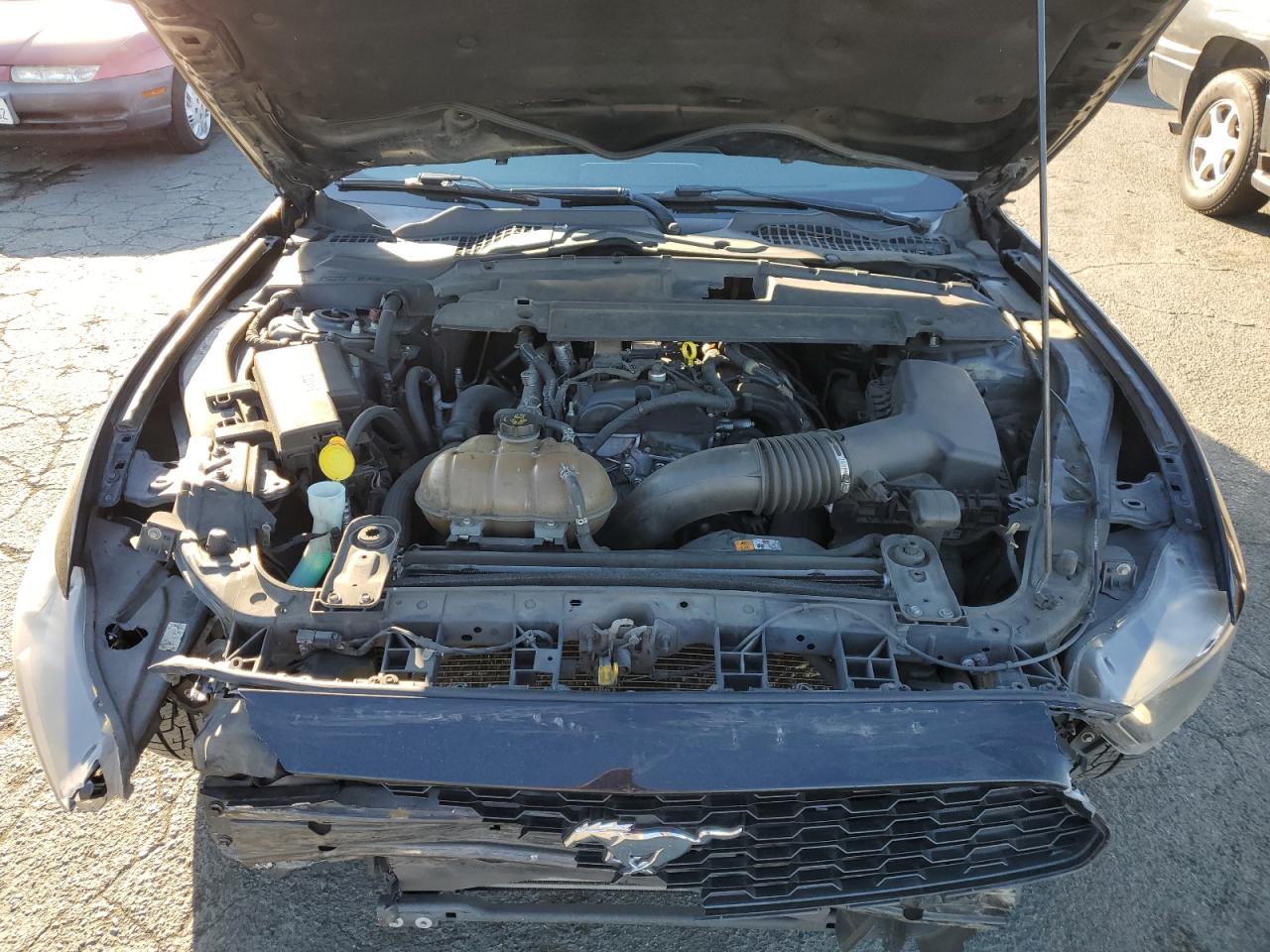 2015 Ford Mustang VIN 1FATP8UH6F5371818 Copart auction photo, front end damage thumbnail 11